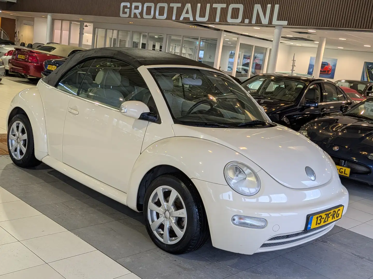 Volkswagen New Beetle Cabriolet DAK DEFECT 1.4 Highline Airco, Lederen, - 1