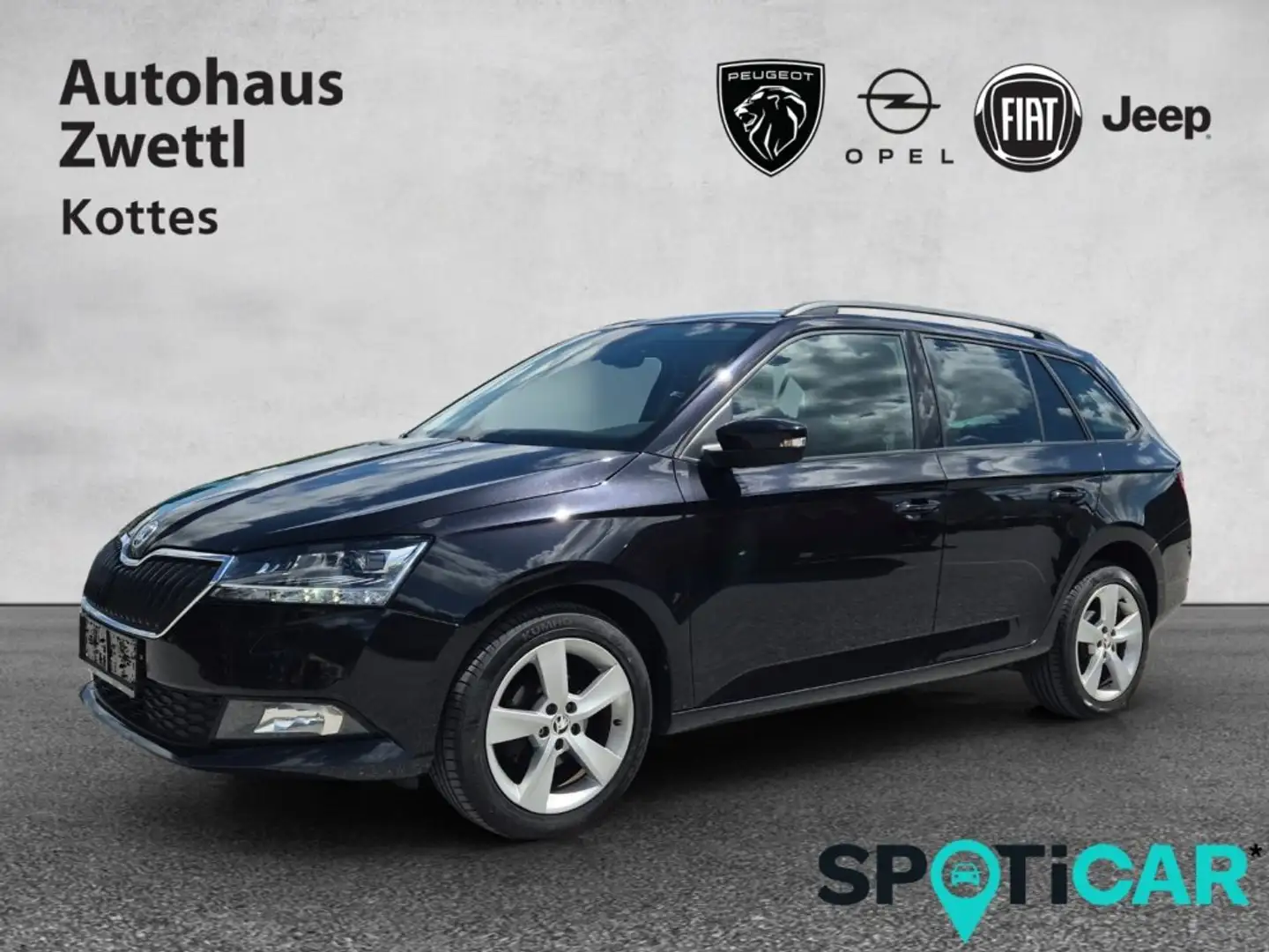 Skoda Fabia Combi Ambition 1,0 TSI *SHZ*RFK*PDC* Schwarz - 1