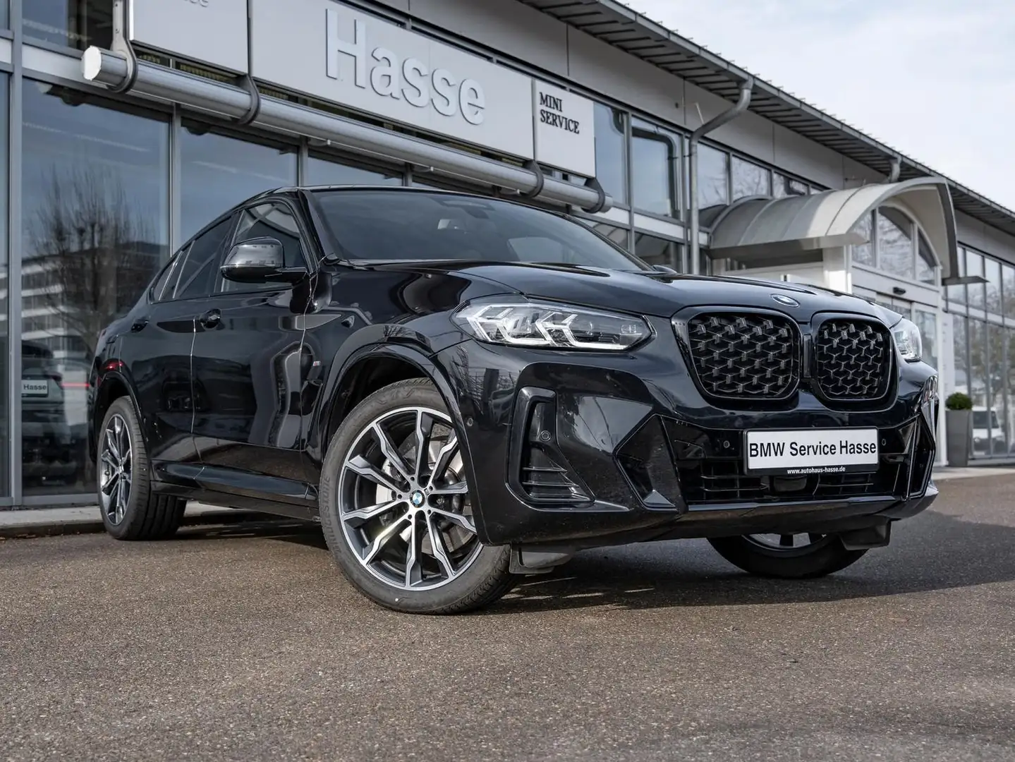 BMW X4 xDrive30d M-Sport 20Z AHK DrAsPro PANO H/K LEDER Schwarz - 2