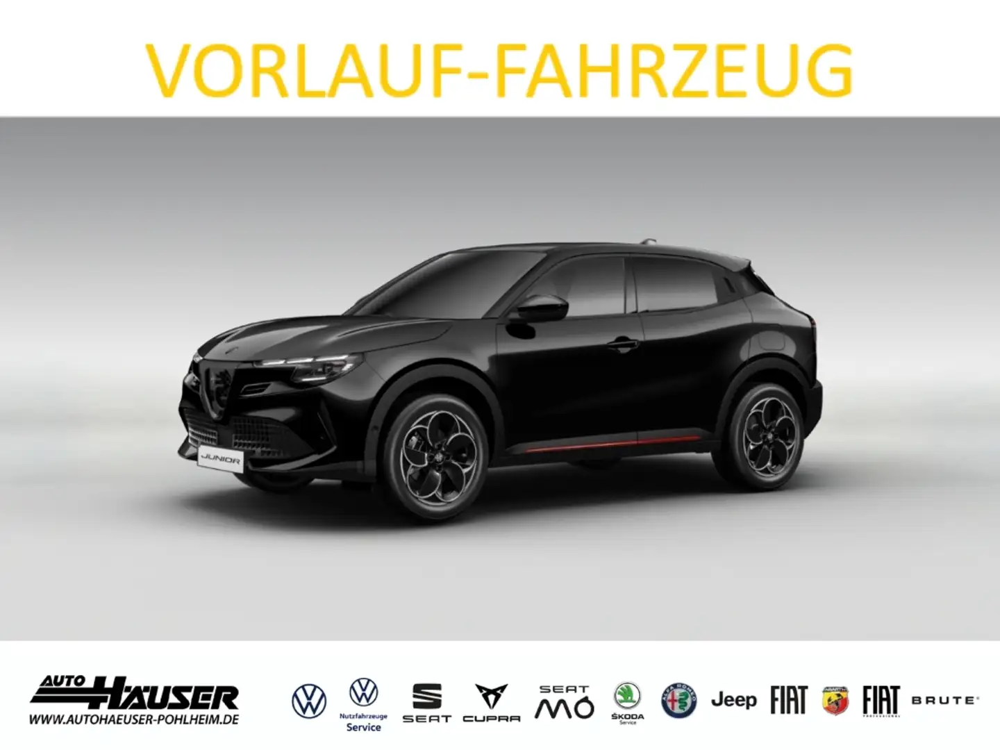 Alfa Romeo Junior Ibrida SPECIALE 1.2 VGT JULI ''25 SABELT TECHNOLOG Fekete - 1