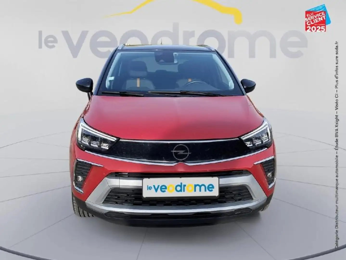 Opel Crossland 1.2 Turbo 130ch  Ultimate BVA GPS Rood - 2