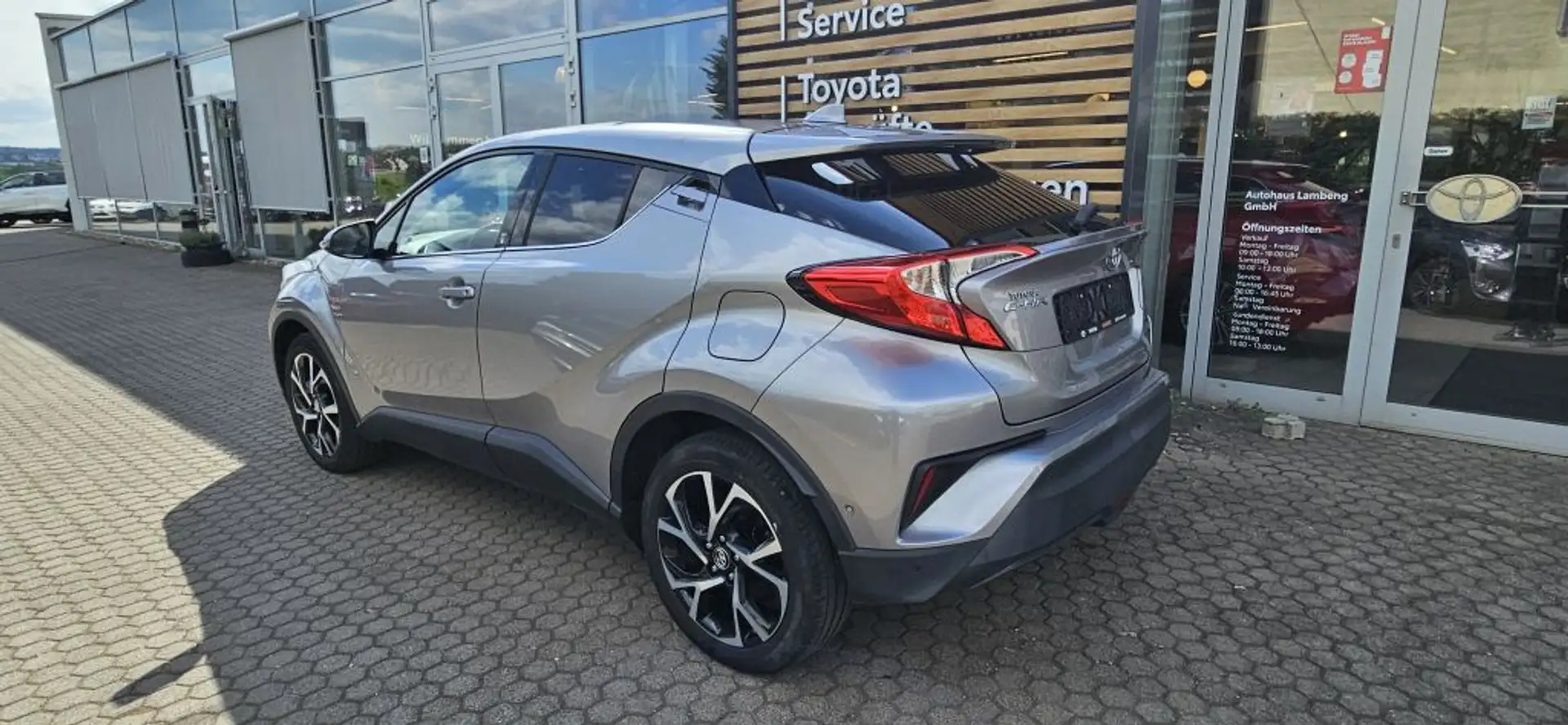 Toyota C-HR 1.2 Turbo Team Deutschland *AHK*KLIMA*RSA*VSC*RÜCK Grau - 2