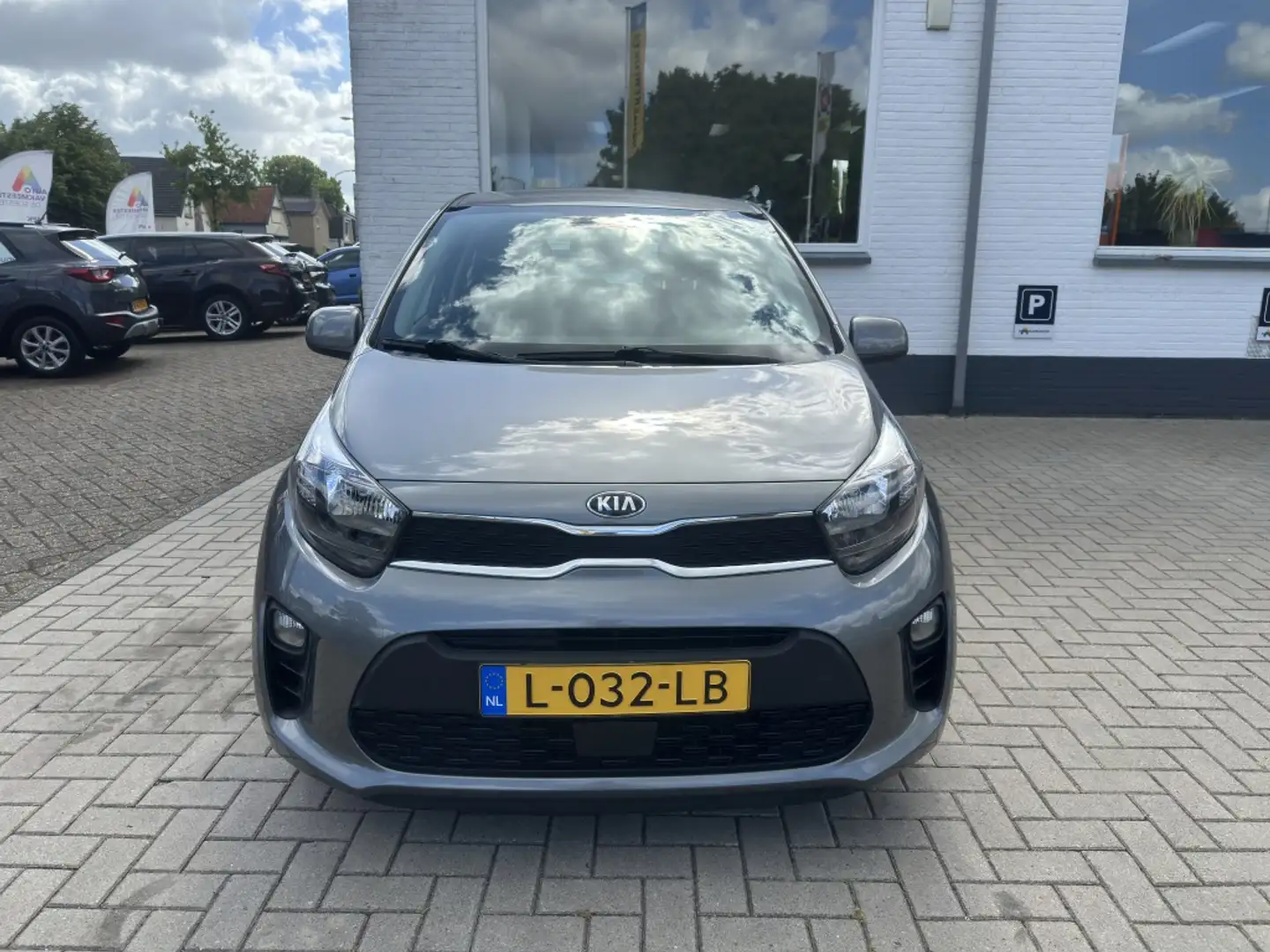 Kia Picanto 1.0|AIRCO|CRUISE CONTROL|RIJKLAAR|NIEUWE APK|12 MN Grijs - 2