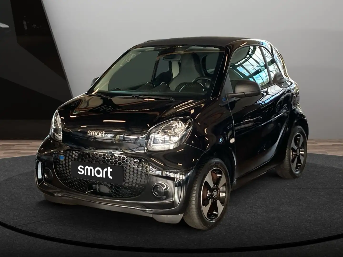 smart forTwo EQ 60kWed passion SHZ PDC Dig Radio Tempom Negro - 2