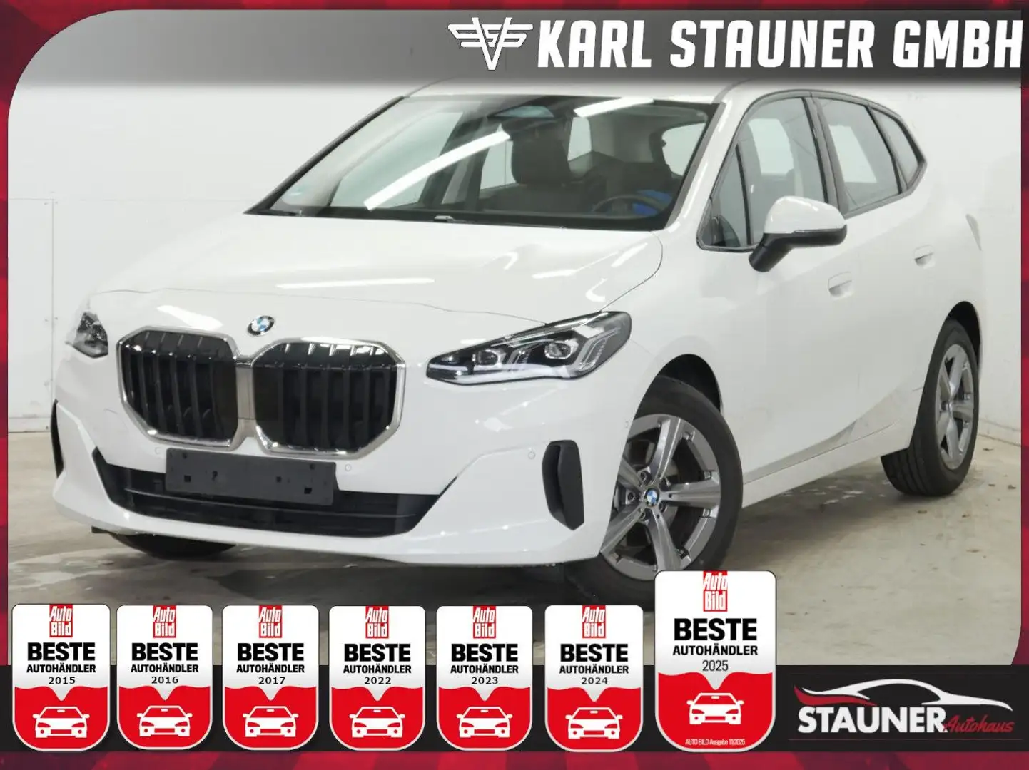 BMW 216 i Active Tourer KAMERA DAB NAVI KLIMA Weiß - 1