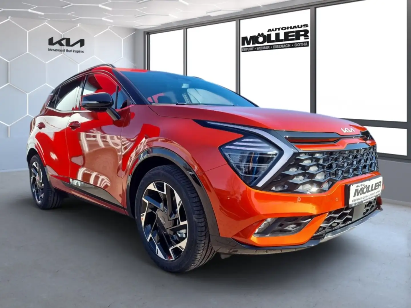 Kia Sportage GT-Line 1.6 DCT Drive Sound 360° Kamera ACC Orange - 2