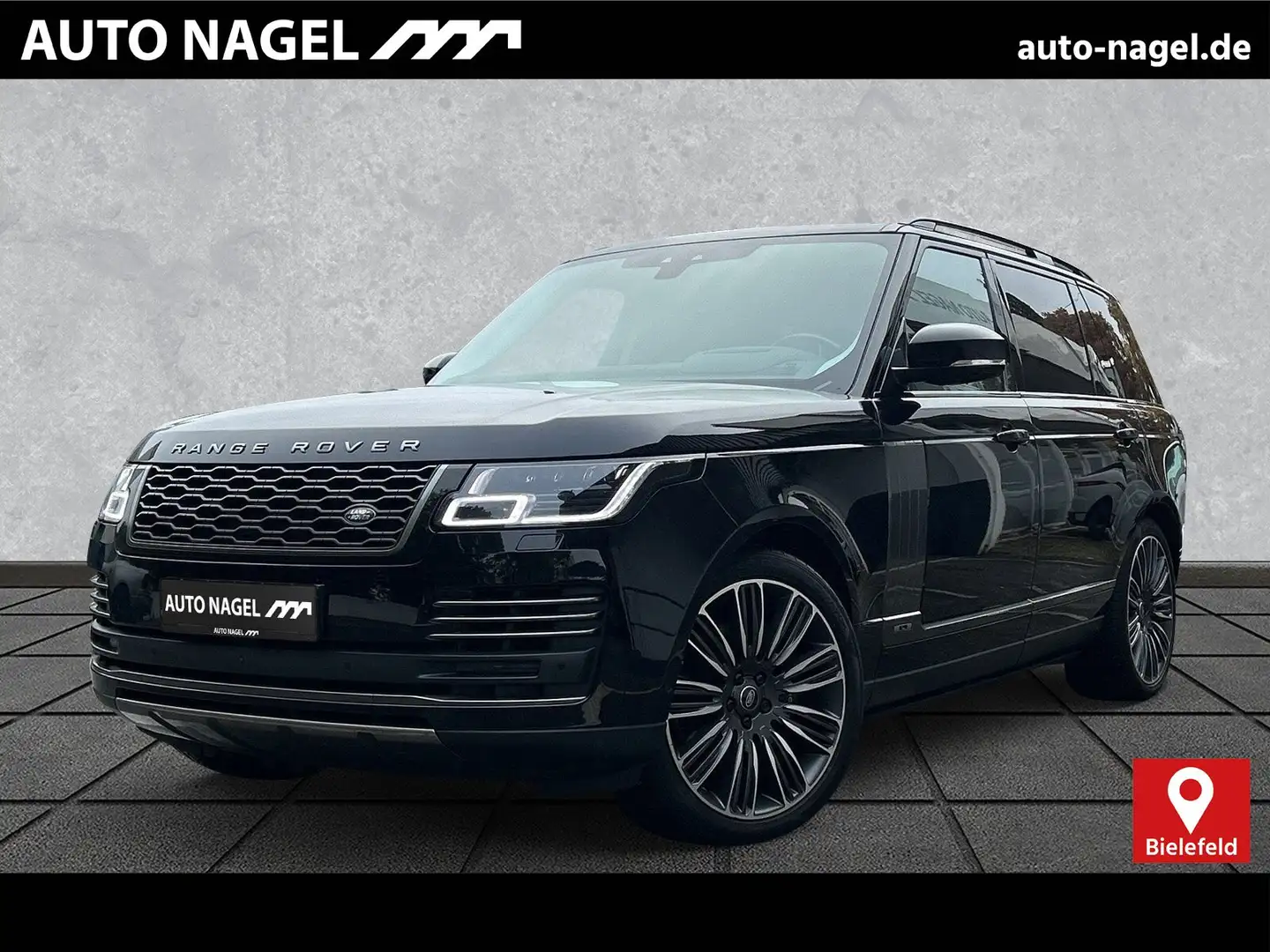 Land Rover Range Rover Range Rover 4.4 SDV8 Autobiography *LWB*SVO* AHK Schwarz - 1