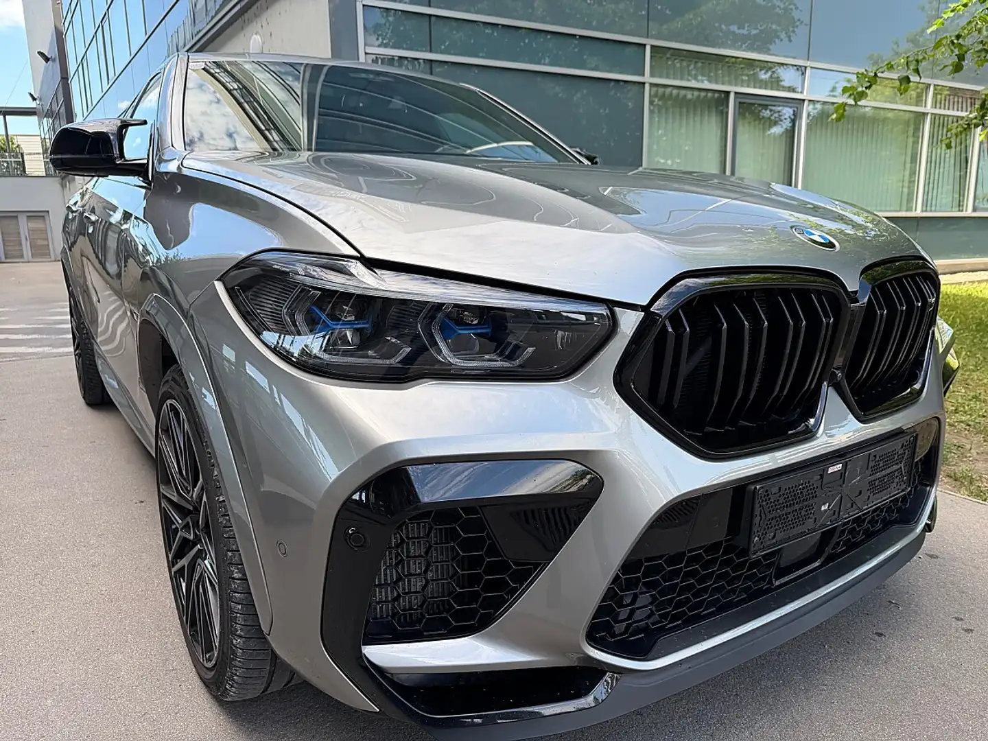 BMW X6 M Competition | 625 PS | Laserlicht | Sky Lounge Silber - 1