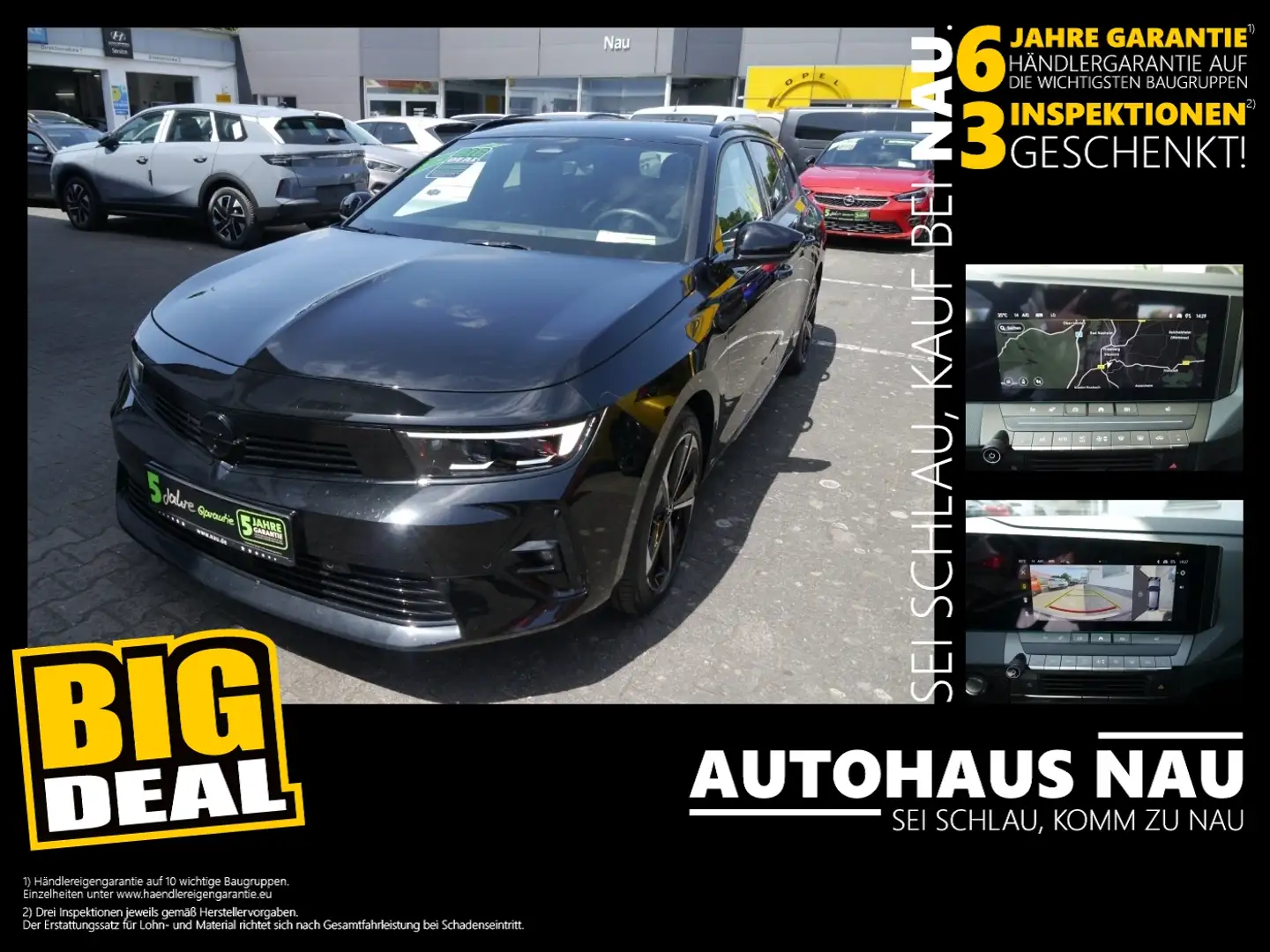 Opel Astra L ST 1.2 Turbo GS Line incl.Big Deal Noir - 1