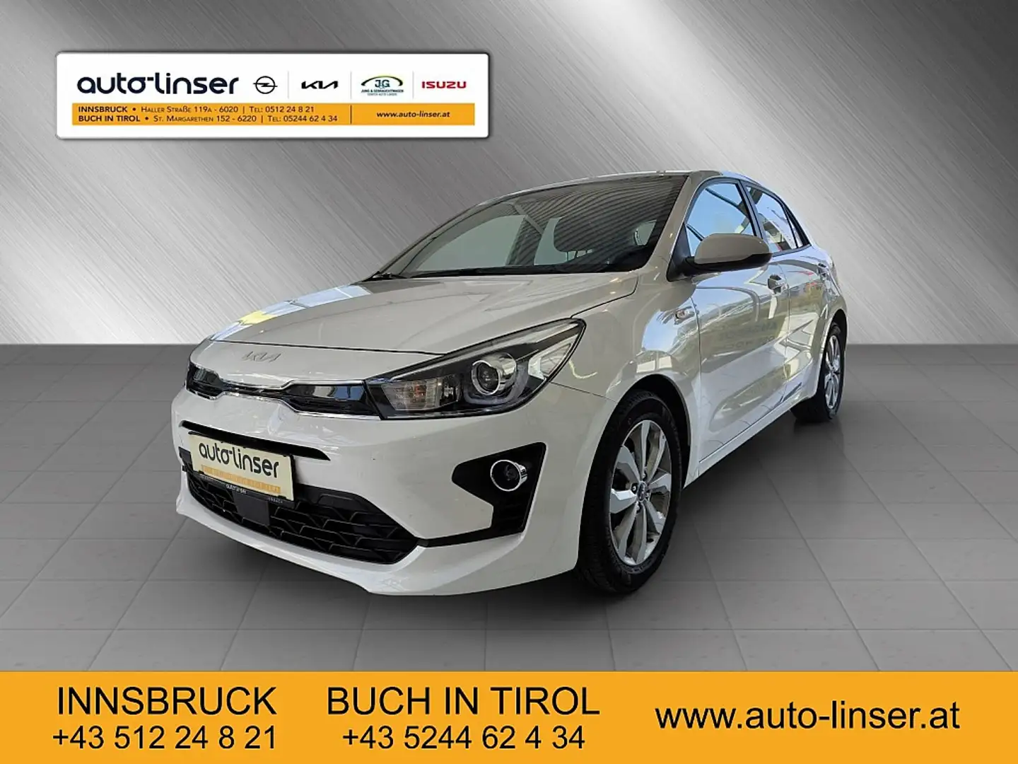 Kia Rio 1,0 TGDI GPF Silber ISG Blanc - 1