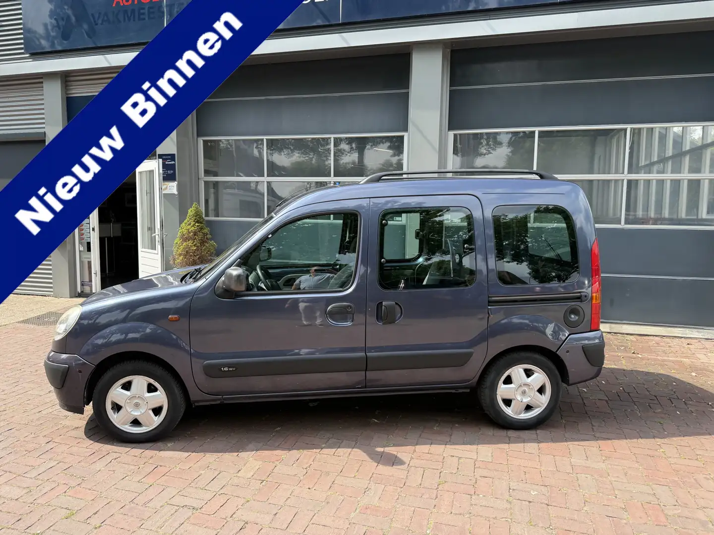 Renault Kangoo 1.6-16V Privilège Airco,Trekhaak,Cv,Radio/cd 2003 Bleu - 1