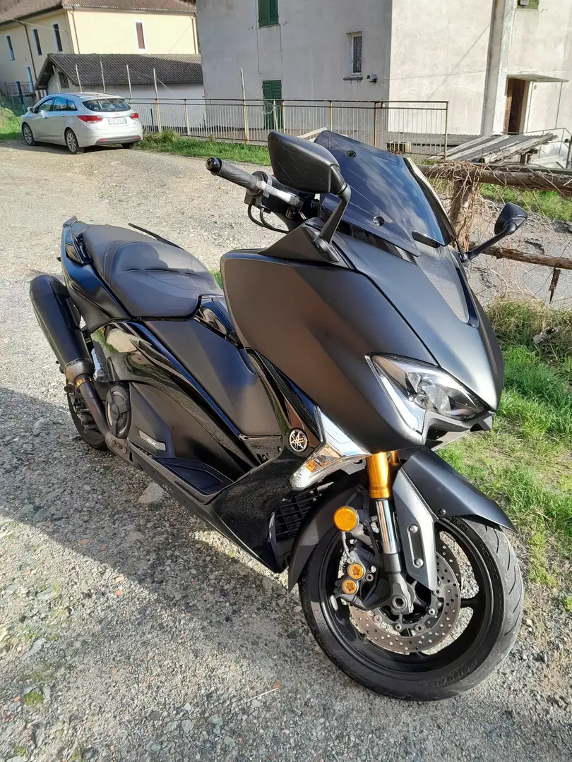 Yamaha TMAX 530 terminale Acrapovic portatarga sportivo Nero - 1