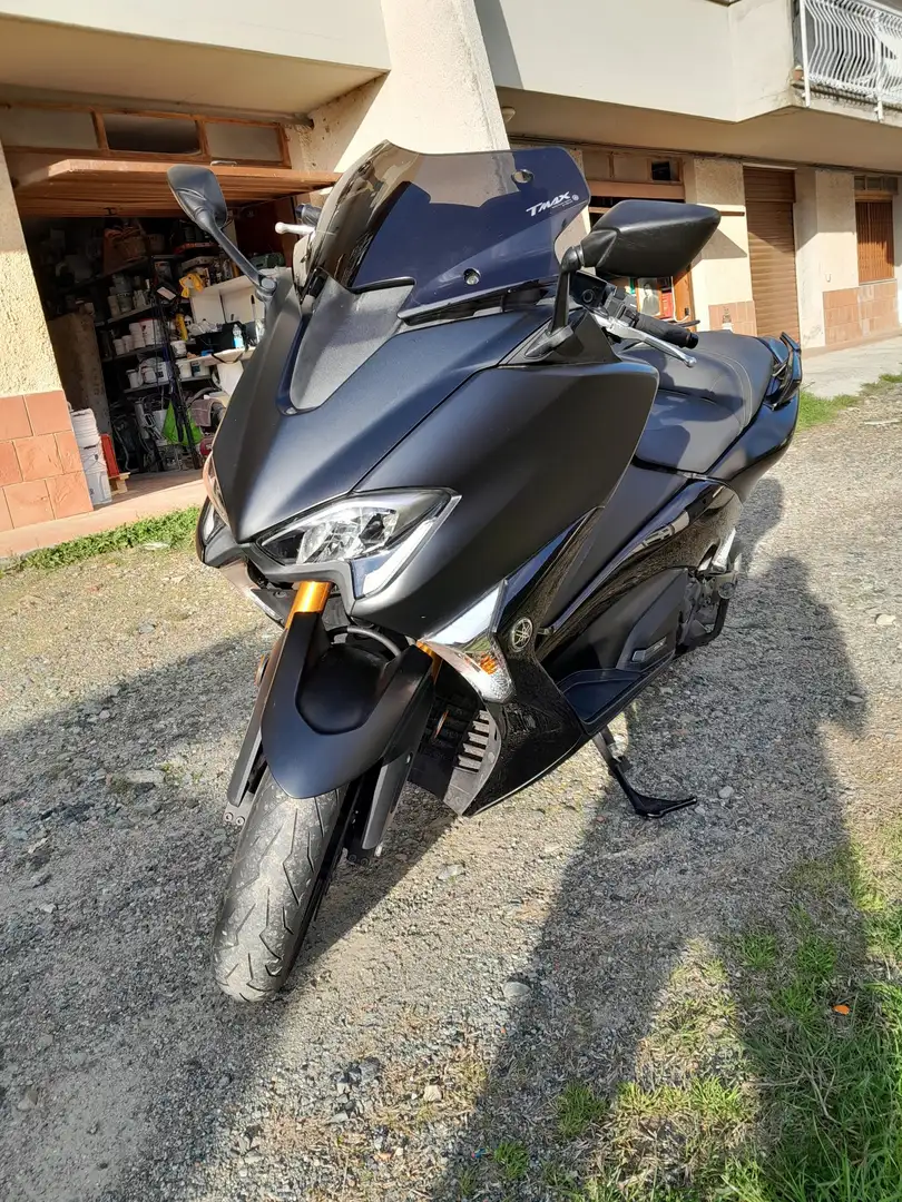Yamaha TMAX 530 terminale Acrapovic portatarga sportivo Nero - 2