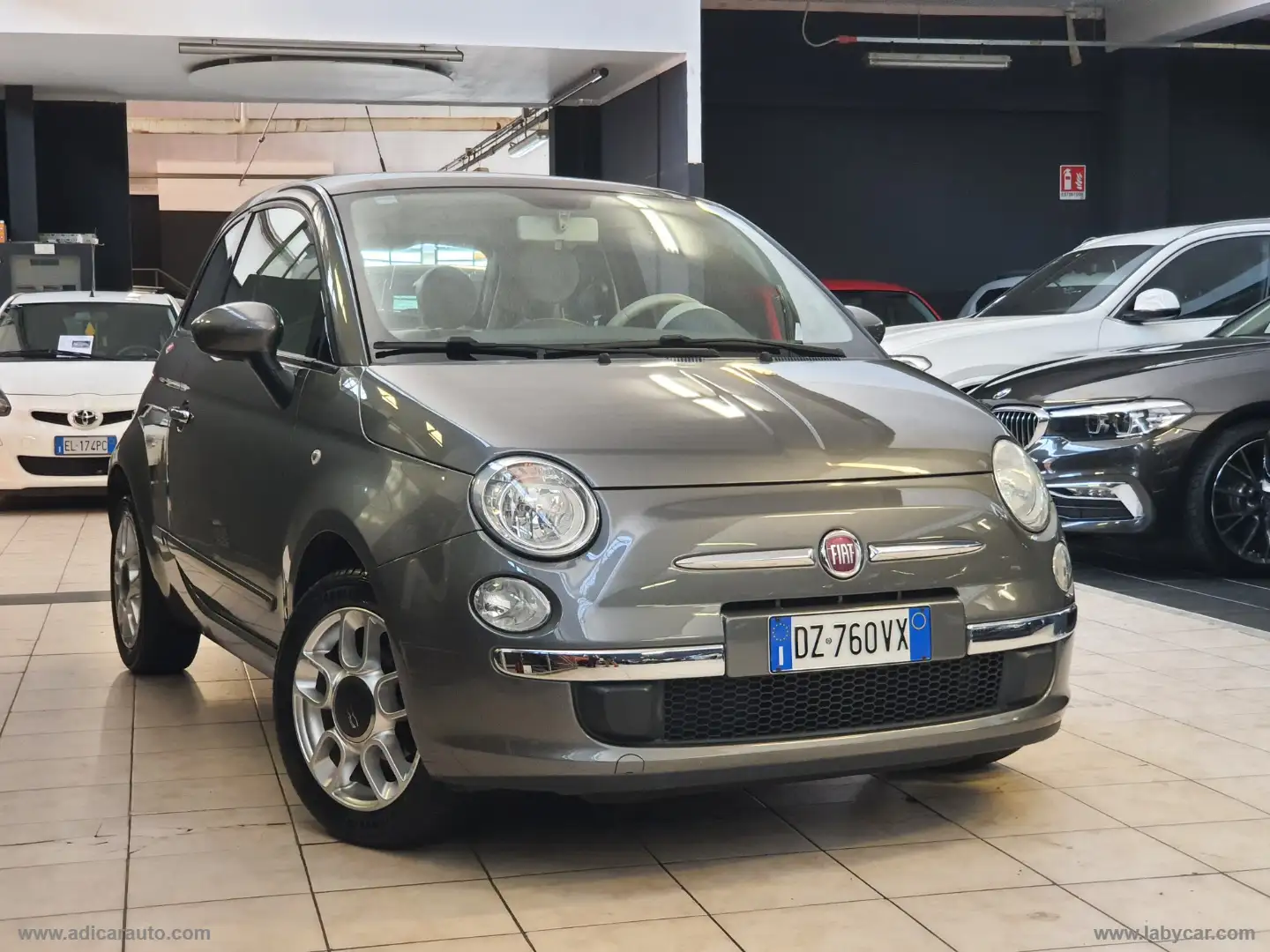 Fiat 500 1.2 Lounge Grigio - 1