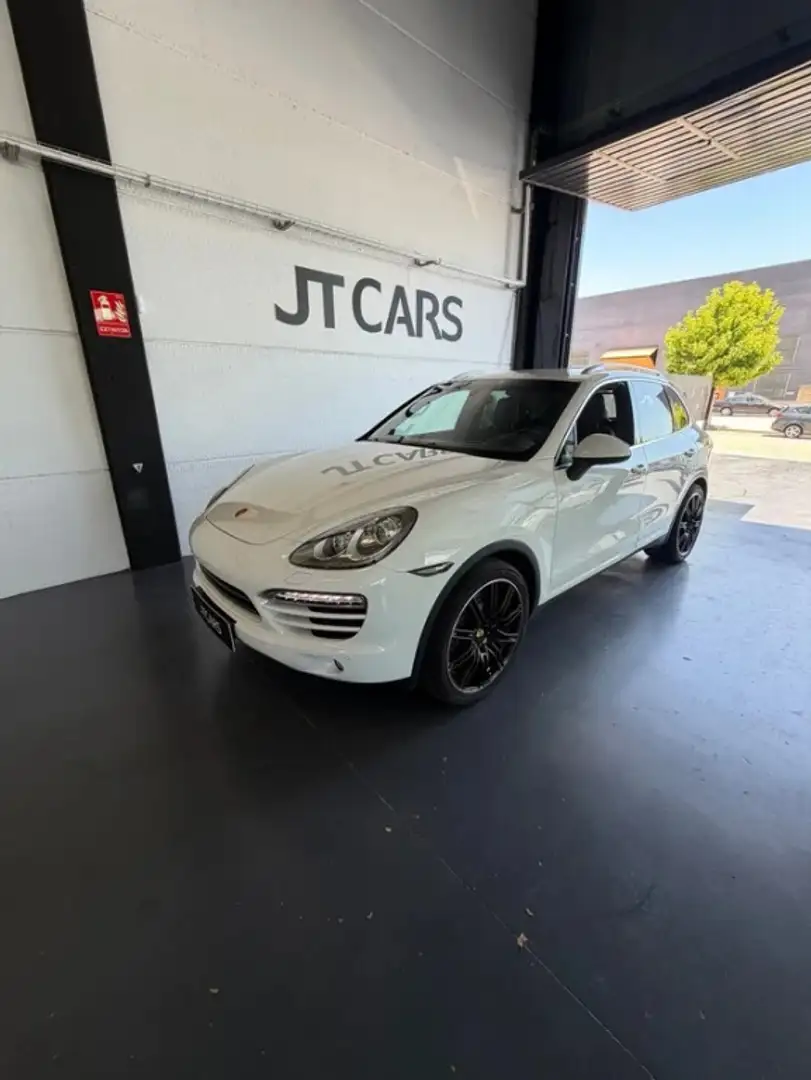 Porsche Cayenne Diesel 245 Aut. Blanco - 1