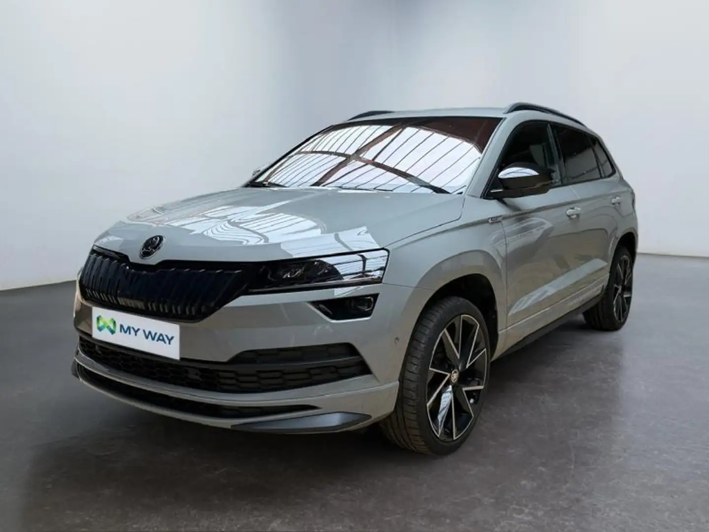 Skoda Karoq Sportline*Boite auto*Attelage*GPS*Carplay*Caméra3 Gris - 1