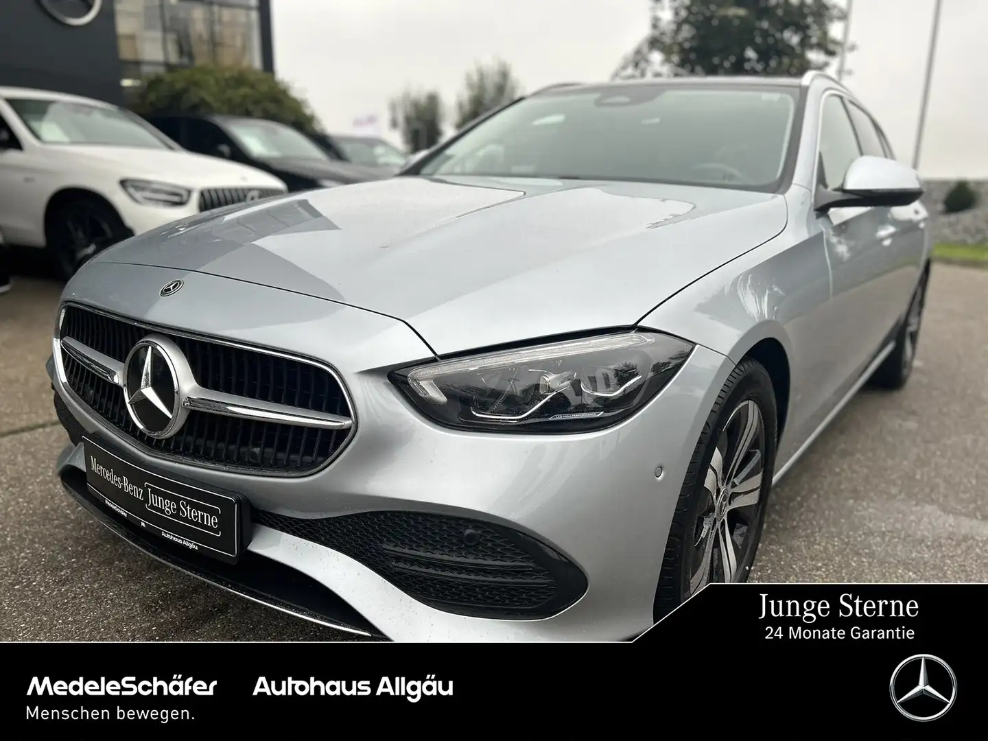 Mercedes-Benz C 200 C 200 T Avantgarde AHK Pano Memory VorrDistronic Silber - 1