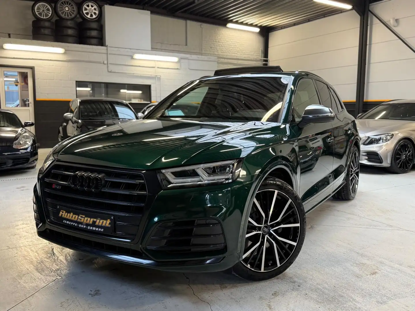 Audi SQ5 SQ5 3.0 TDi 350 CH MATRIX TOIT PANO JA 20 Vert - 2