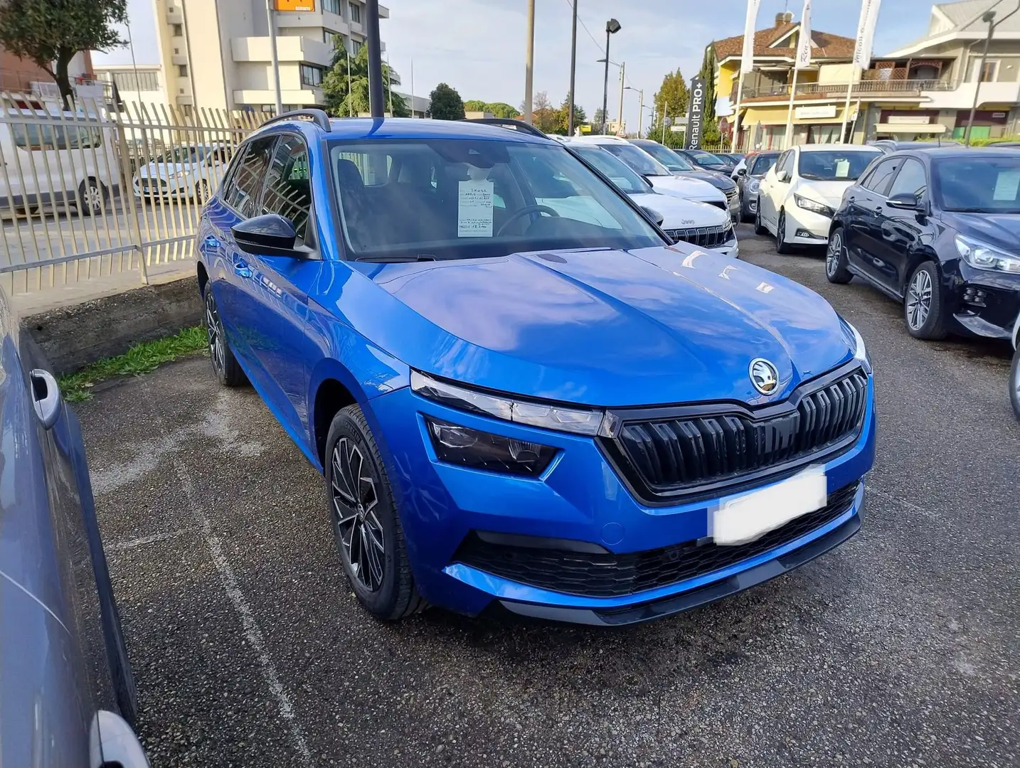 Skoda Kamiq Kamiq 1.0 TSI 110 CV Black Dots Blu/Azzurro - 1