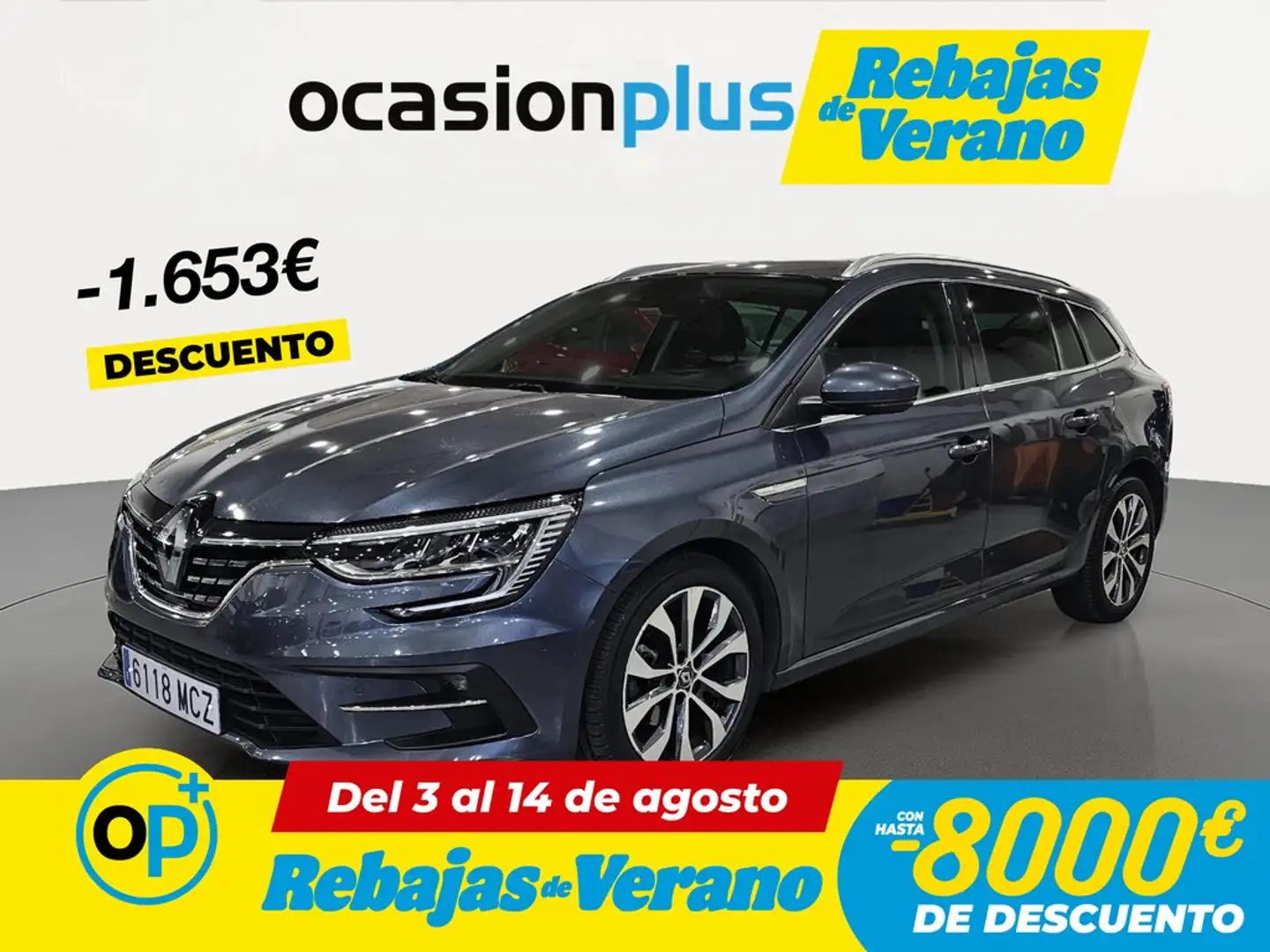 Renault Megane S.T. 1.3 TCe GPF Techno EDC 103kW Gris - 1