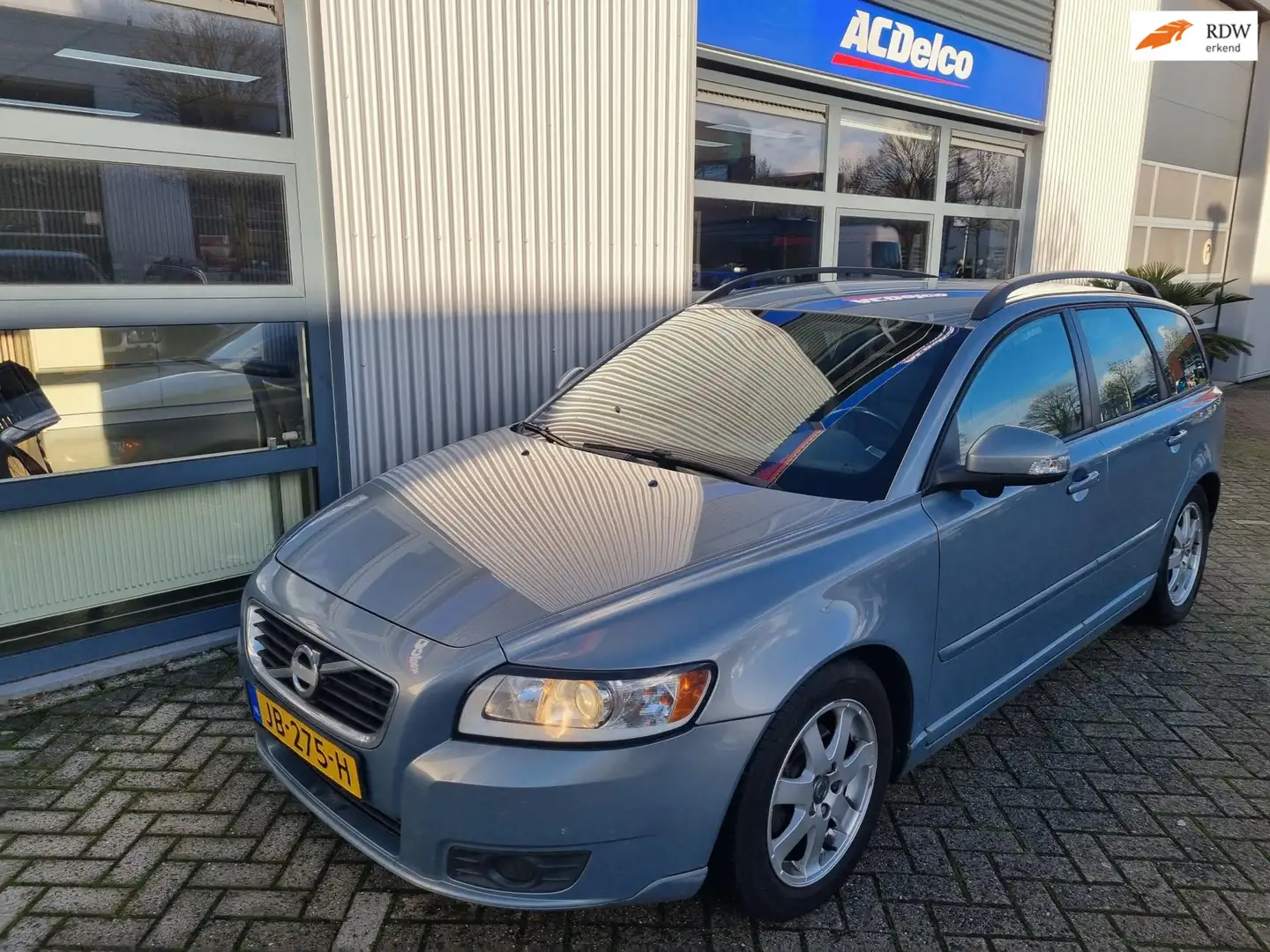 Volvo V50 1.6D S/S Summum / climate control / trekhaak / nav Blauw - 1