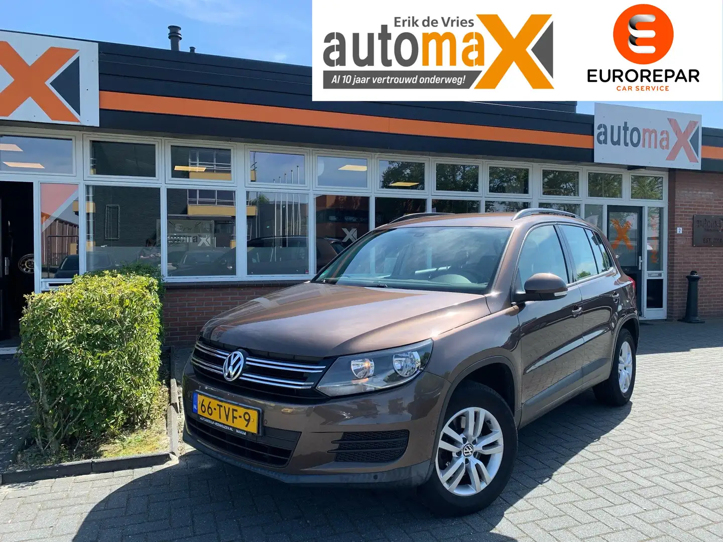 Volkswagen Tiguan 1.4 TSI Comfort&Design |Nieuwe APK!| Brun - 1