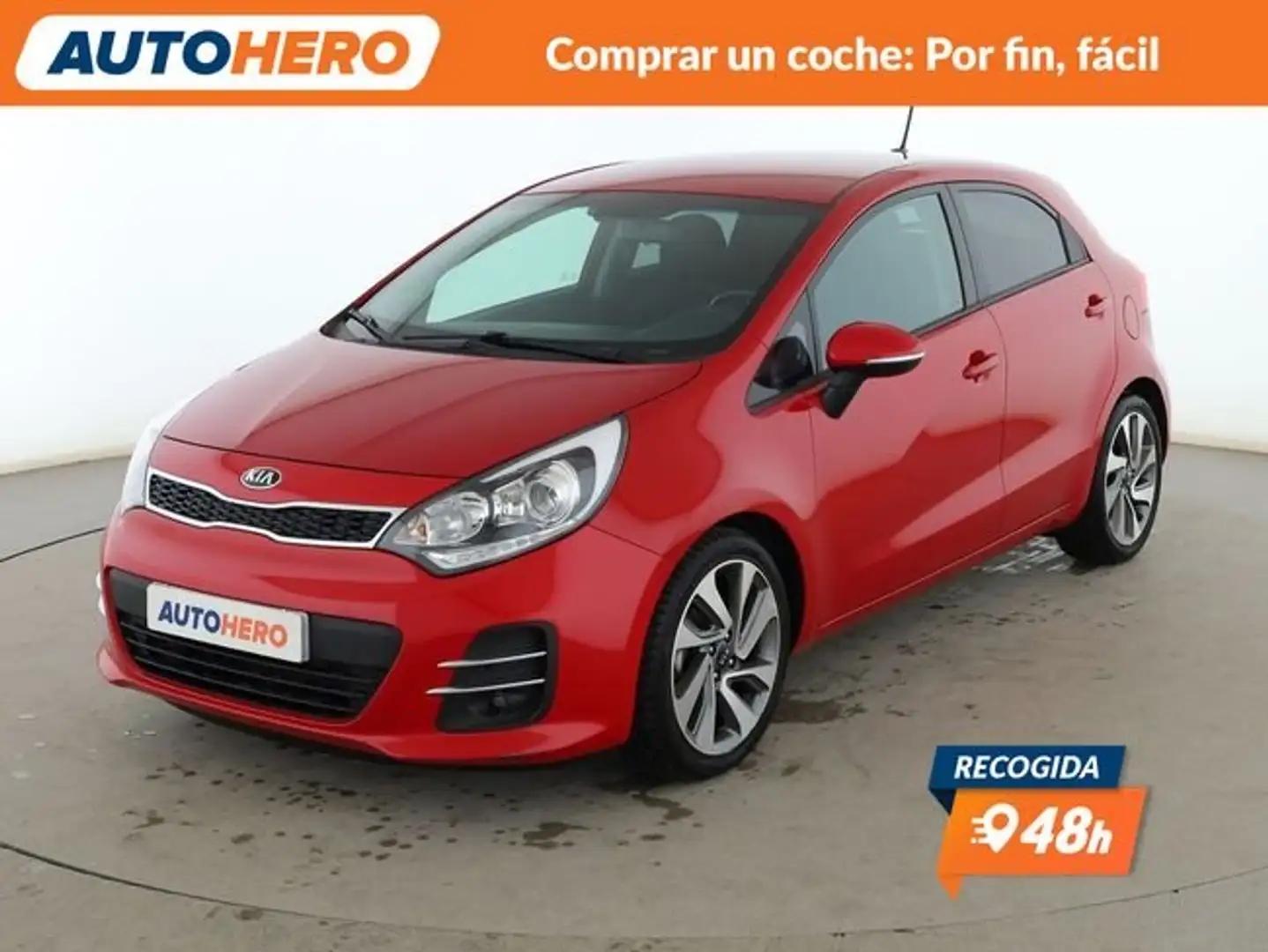 Kia Rio 1.2 Drive Rojo - 1