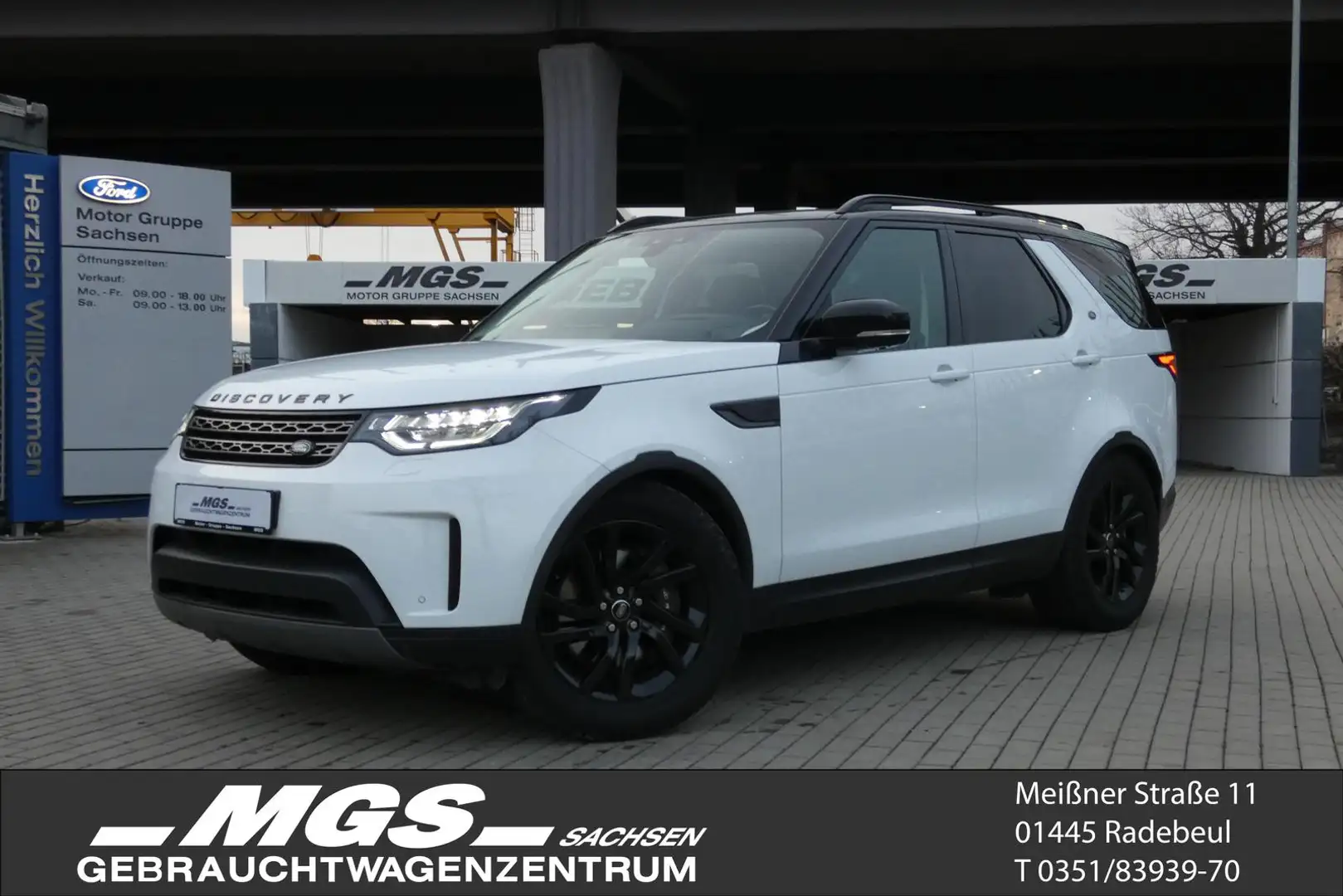 Land Rover Discovery 3.0 SDV6 'HSE"' #LED #PANO #AHZV #360° Weiß - 1