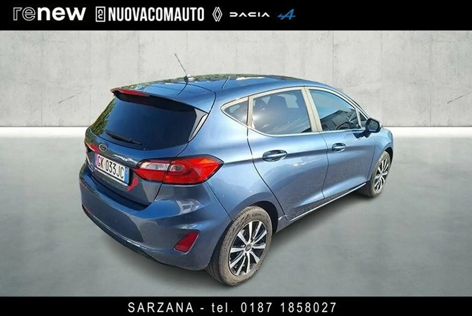 Ford Fiesta 5p 1.1 Titanium Gpl 75cv Blu/Azzurro - 2