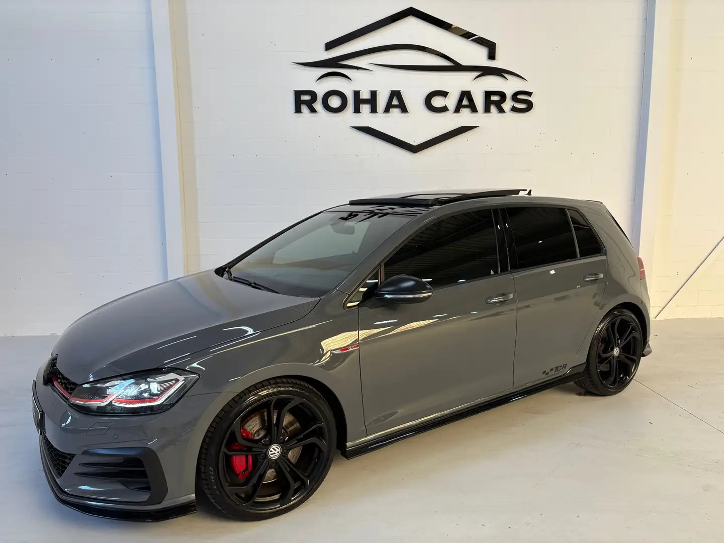 Volkswagen Golf GTI 2.0 TSI TCR/PANO/Keyless/Cam/Sfeerverlichting Grijs - 2