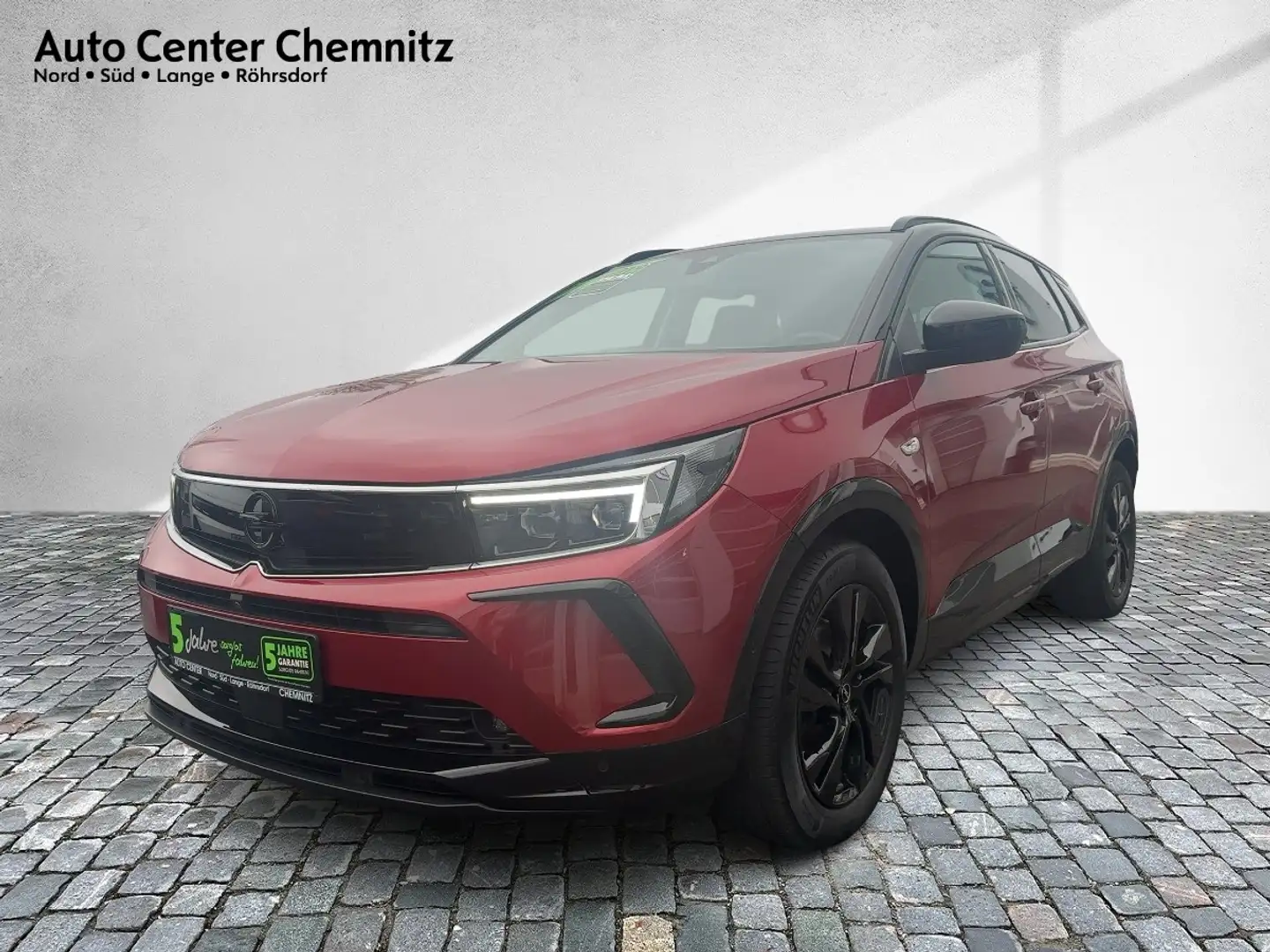 Opel Grandland AT8 GS Line AHK/Matrix/Leder/Navi/360° Rojo - 2