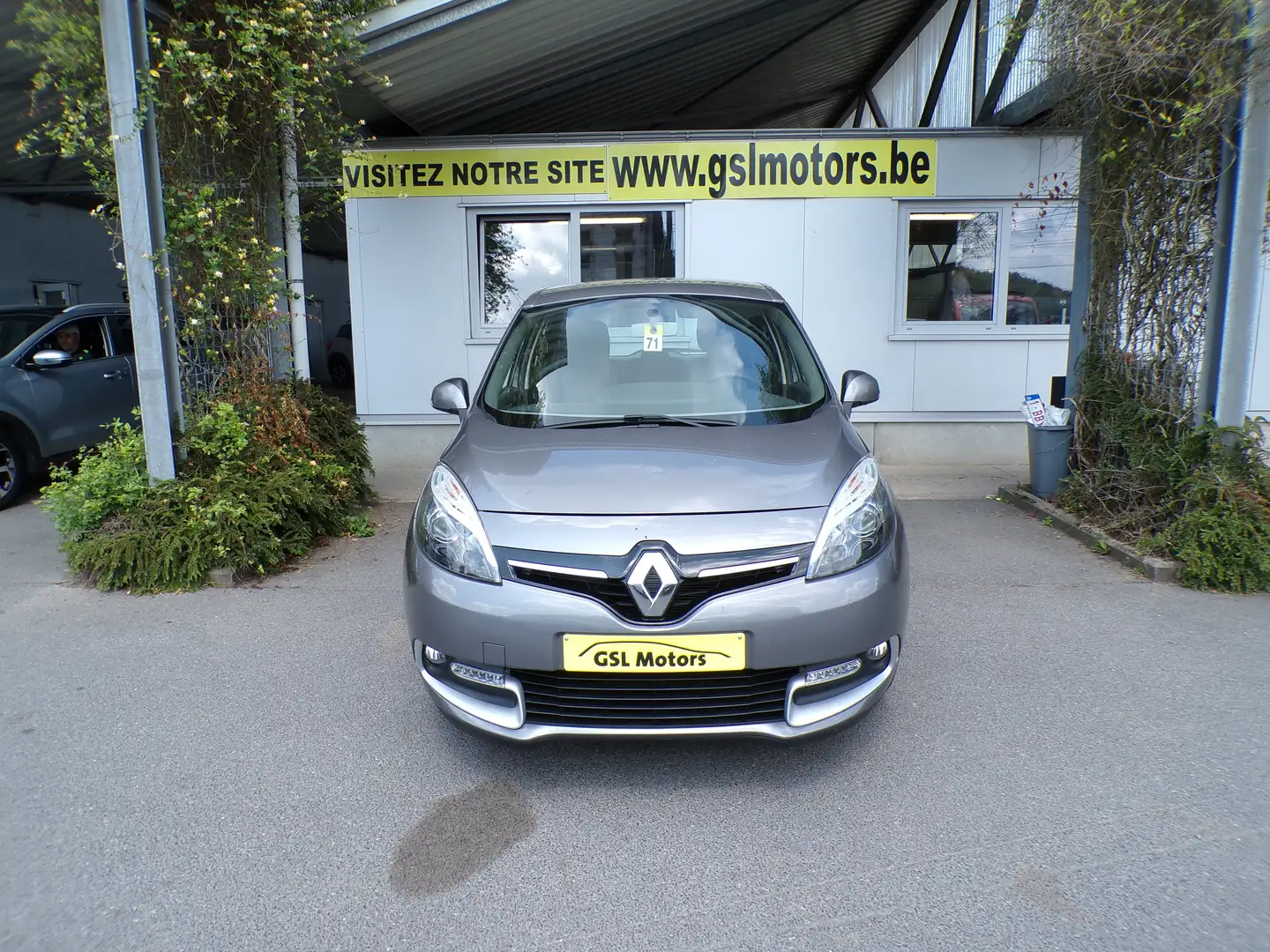 Renault Scenic 1.2TCe 115cv gris 06/16 Airco GPS Cruise Bluetooth Gris - 2