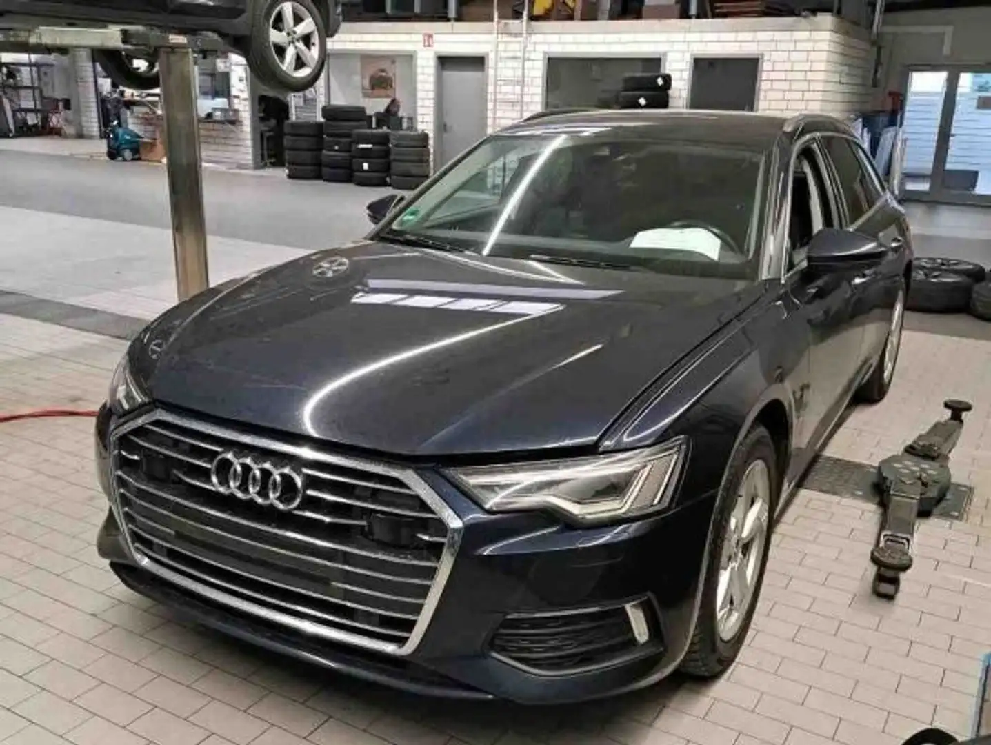 Audi A6 40 TDI S-TR DESIGN 5JG+MATRIX+NAVI+AHK Blau - 2