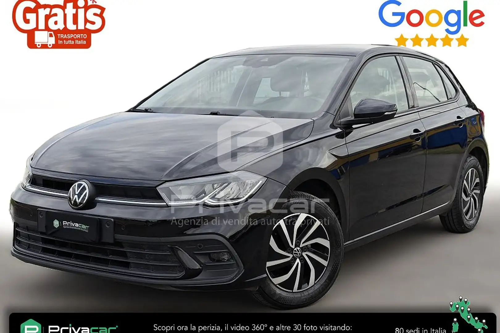 Volkswagen Polo Polo 1.0 Life Nero - 1