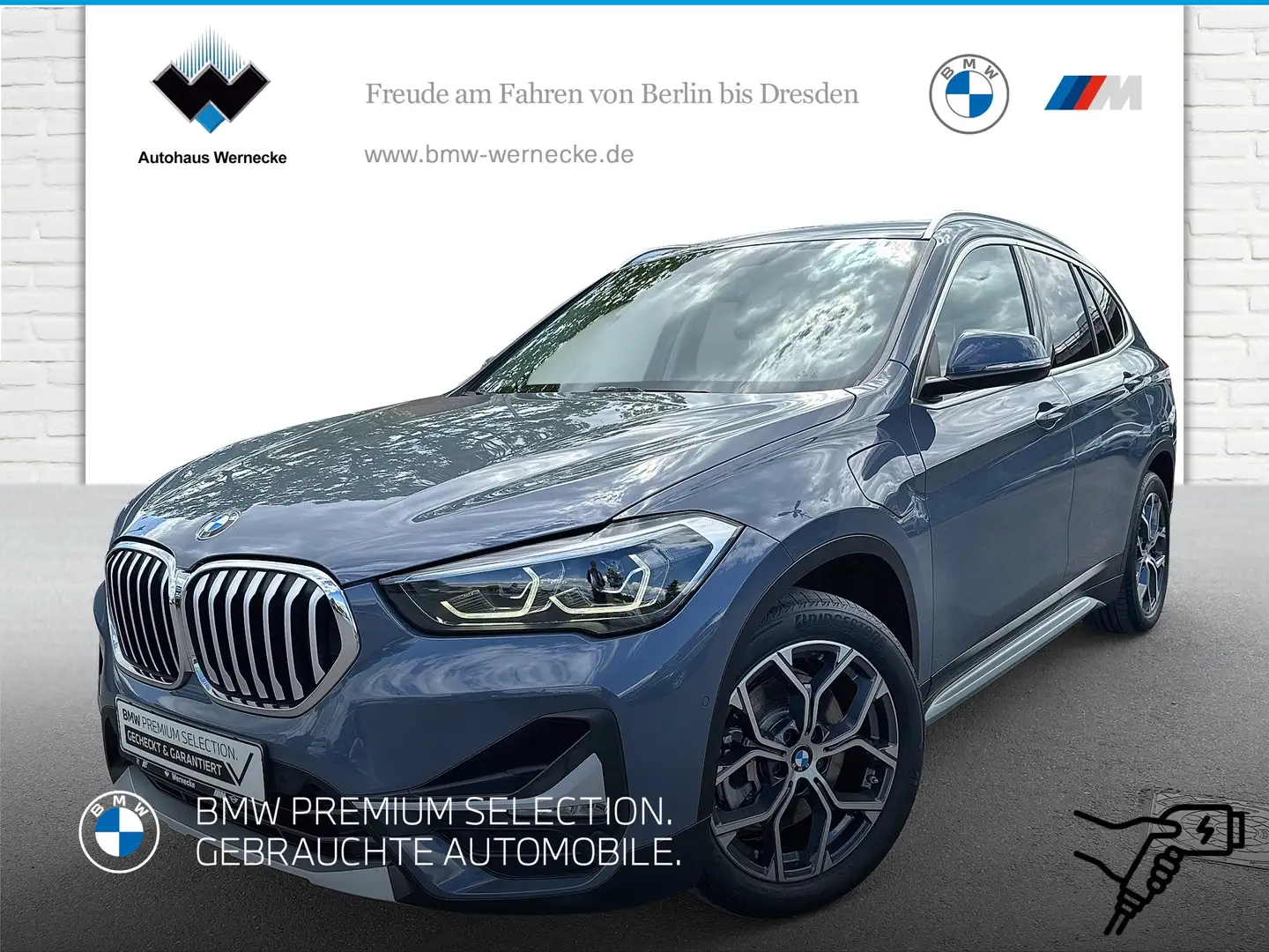 BMW X1 xDrive25e xLine HiFi DAB LED Navi Tempomat Grau - 1