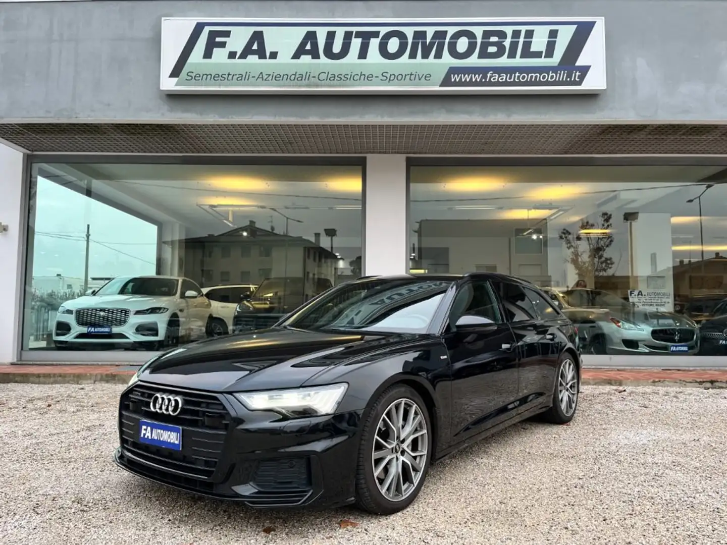 Audi A6 Avant 50 3.0 TDI MHEV S LINE q. tiptronic *MATRIX Nero - 1