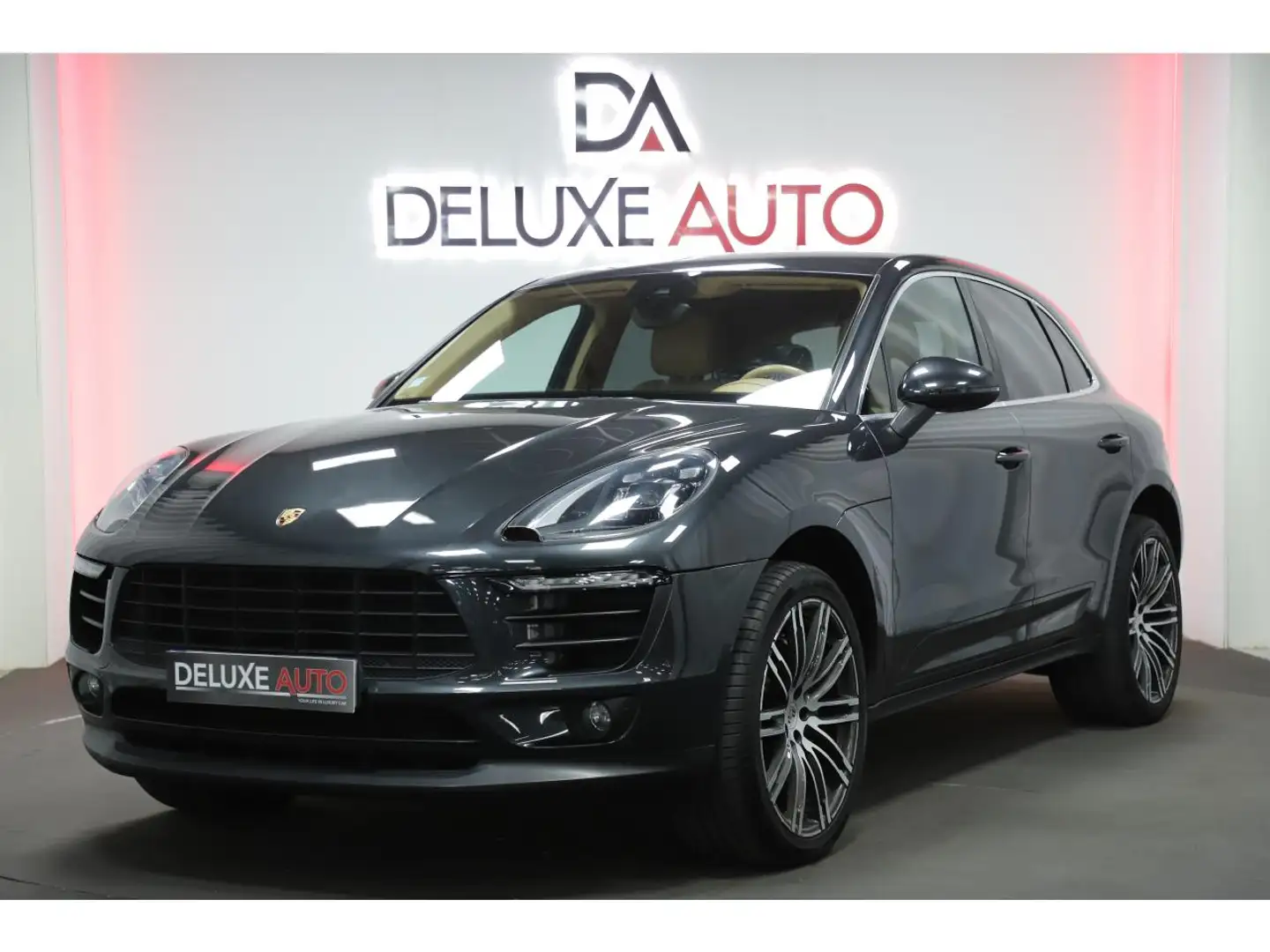 Porsche Macan SD 3.0 V6 258 S DIESEL PDK Grau - 1