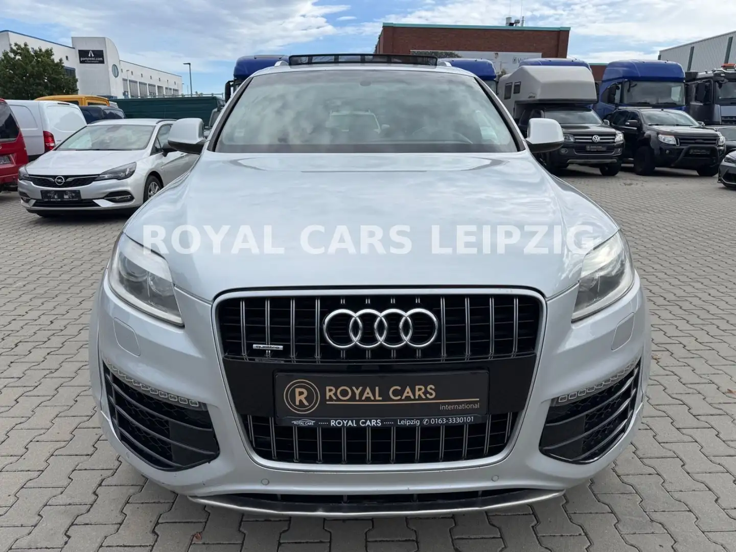 Audi Q7 6.0 TDI V12 TDI|Pano|B&O|Ceramic|Alcantara| Silber - 2