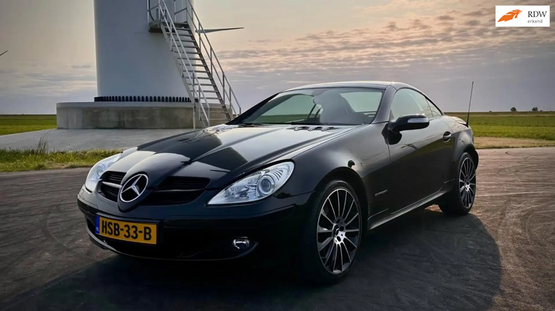 Mercedes-Benz SLK 200 K. Negro - 1