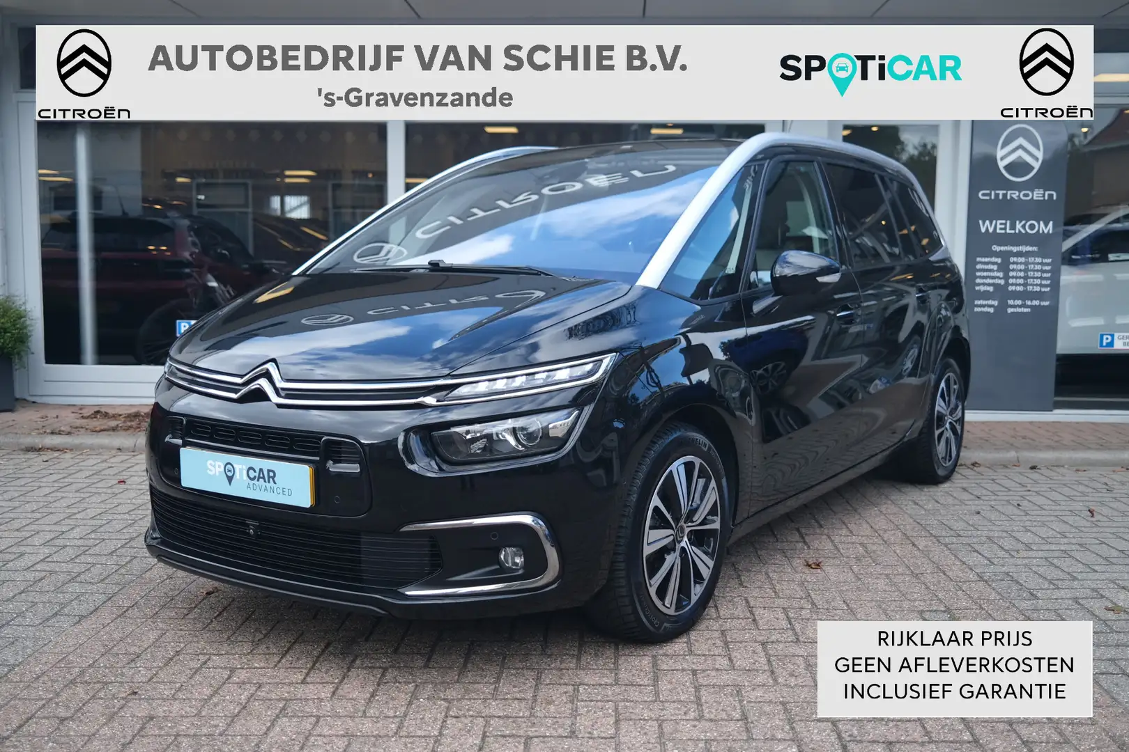 Citroen Grand C4 Picasso e-THP165 Shine Automaat-6 Trekhaak | Pano Dak | Ap Zwart - 1