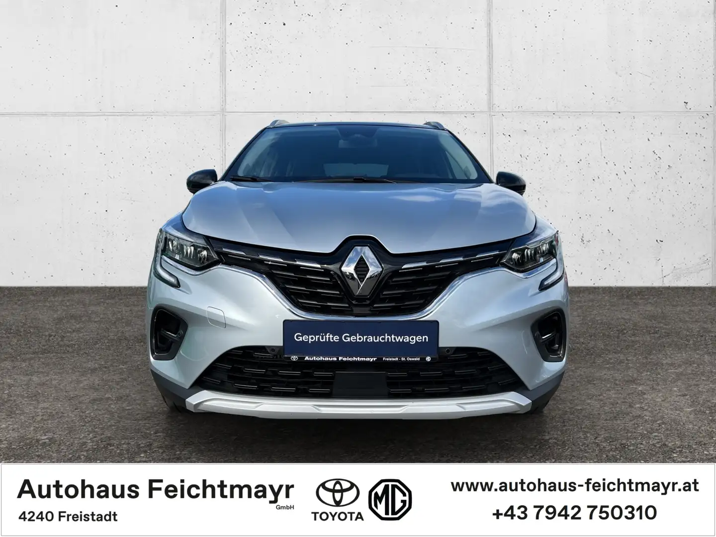 Renault Captur TCe 90 Techno 5t. Silber - 2