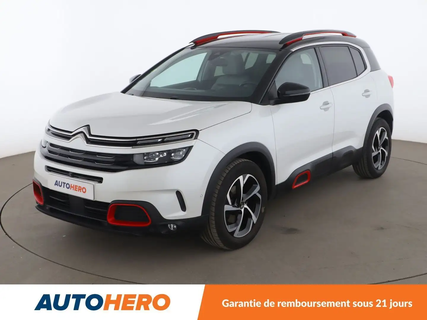 Citroen C5 Aircross 1.5 Blue-HDi Shine EAT8 Blanc - 1