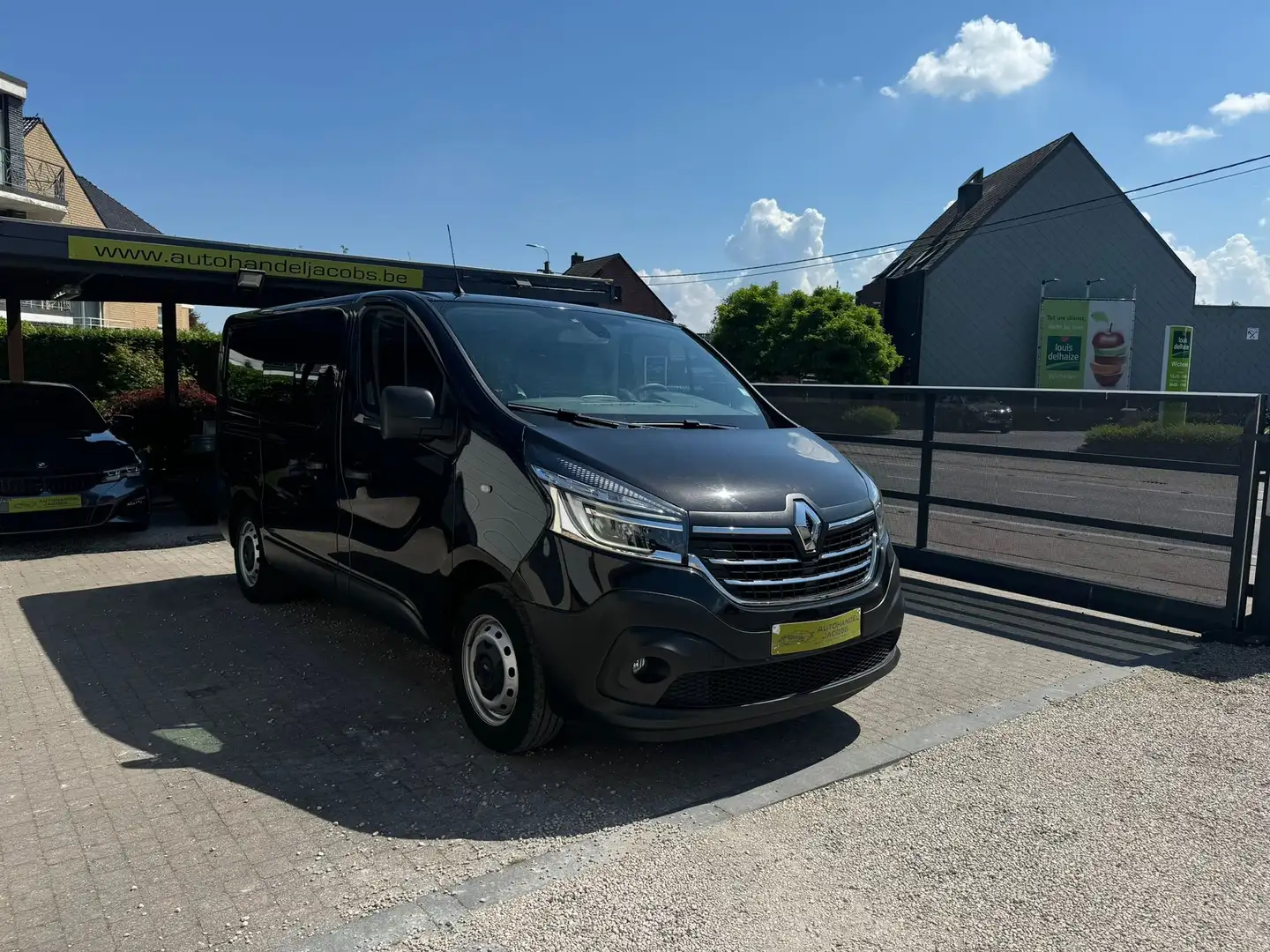 Renault Trafic 2.0 * DUB CAB * 5ZITPL * GPS * CC * PDC * 21074+ Zwart - 1