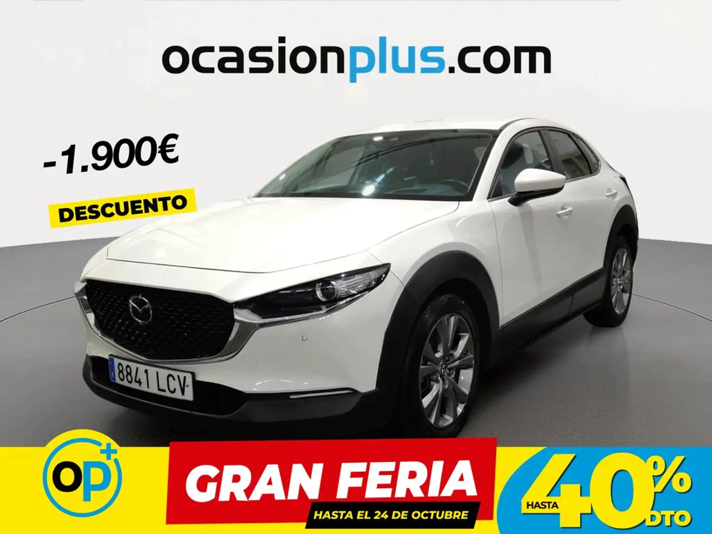Mazda CX-30 2.0 Skyactiv-G Evolution 2WD Aut. 90kW Blanco - 1