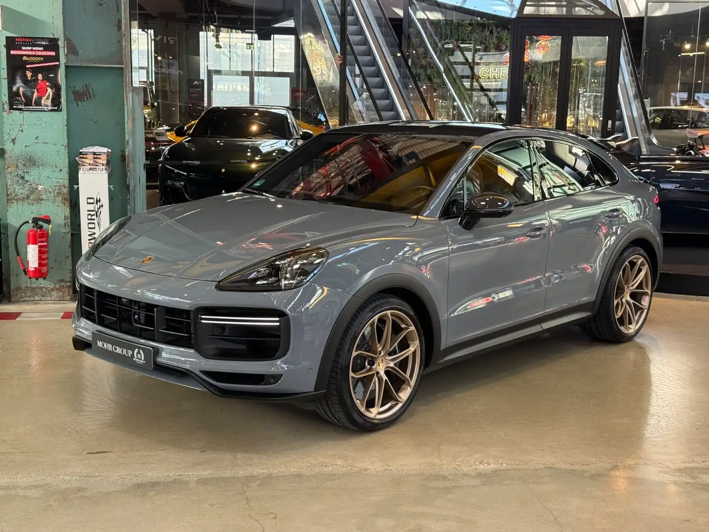 Porsche Cayenne Coupe Turbo GT/BURMESTER/VAT DEDUCTIBLE Grau - 2