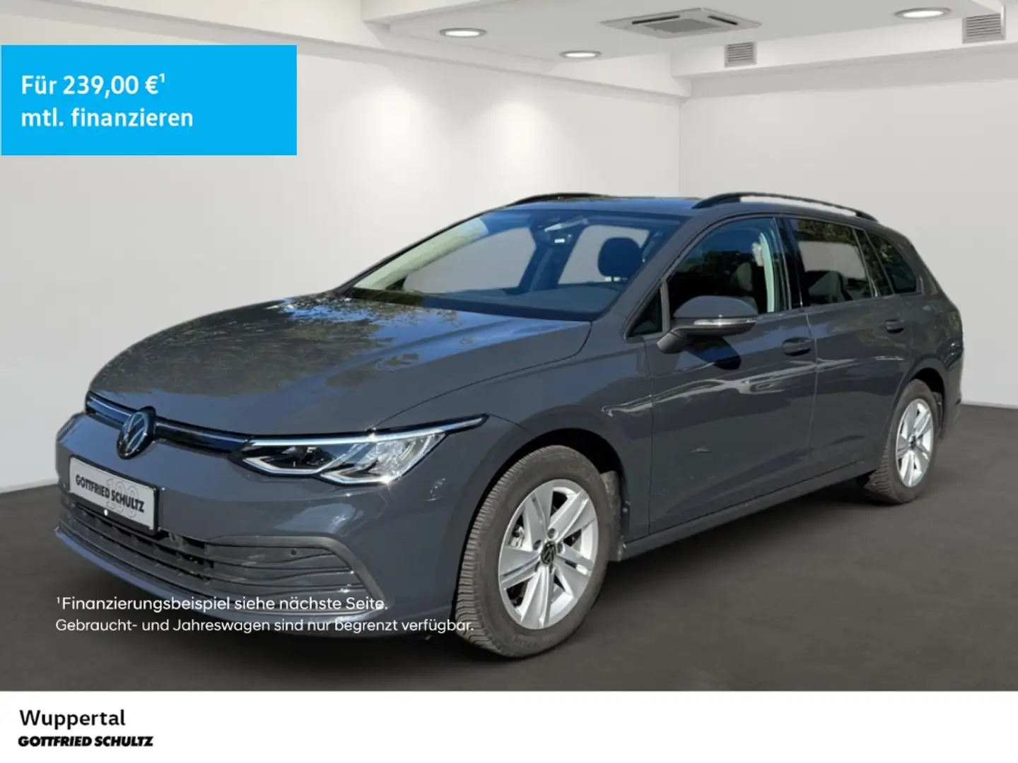 Volkswagen Golf Variant 1.5 eTSI DSG NAVI AHK ACC LED SHZ PDC LM Grau - 1