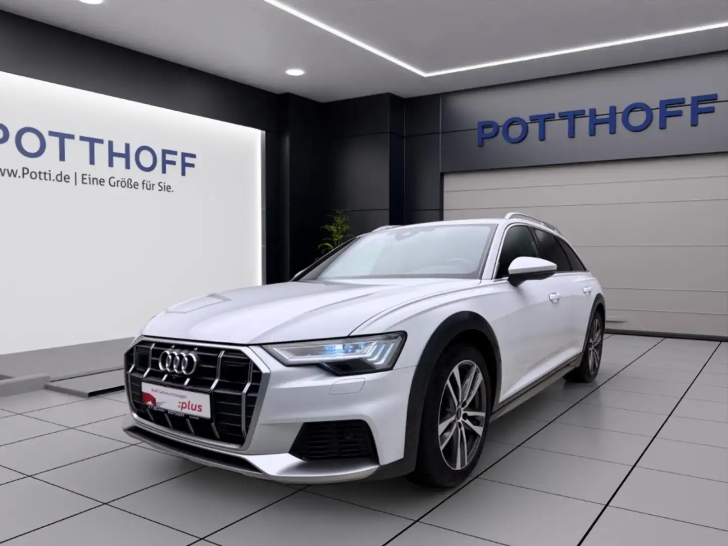 Audi A6 allroad 45 TDI BUSINESS STDHZG B&O MATRIX LEDER Bílá - 1