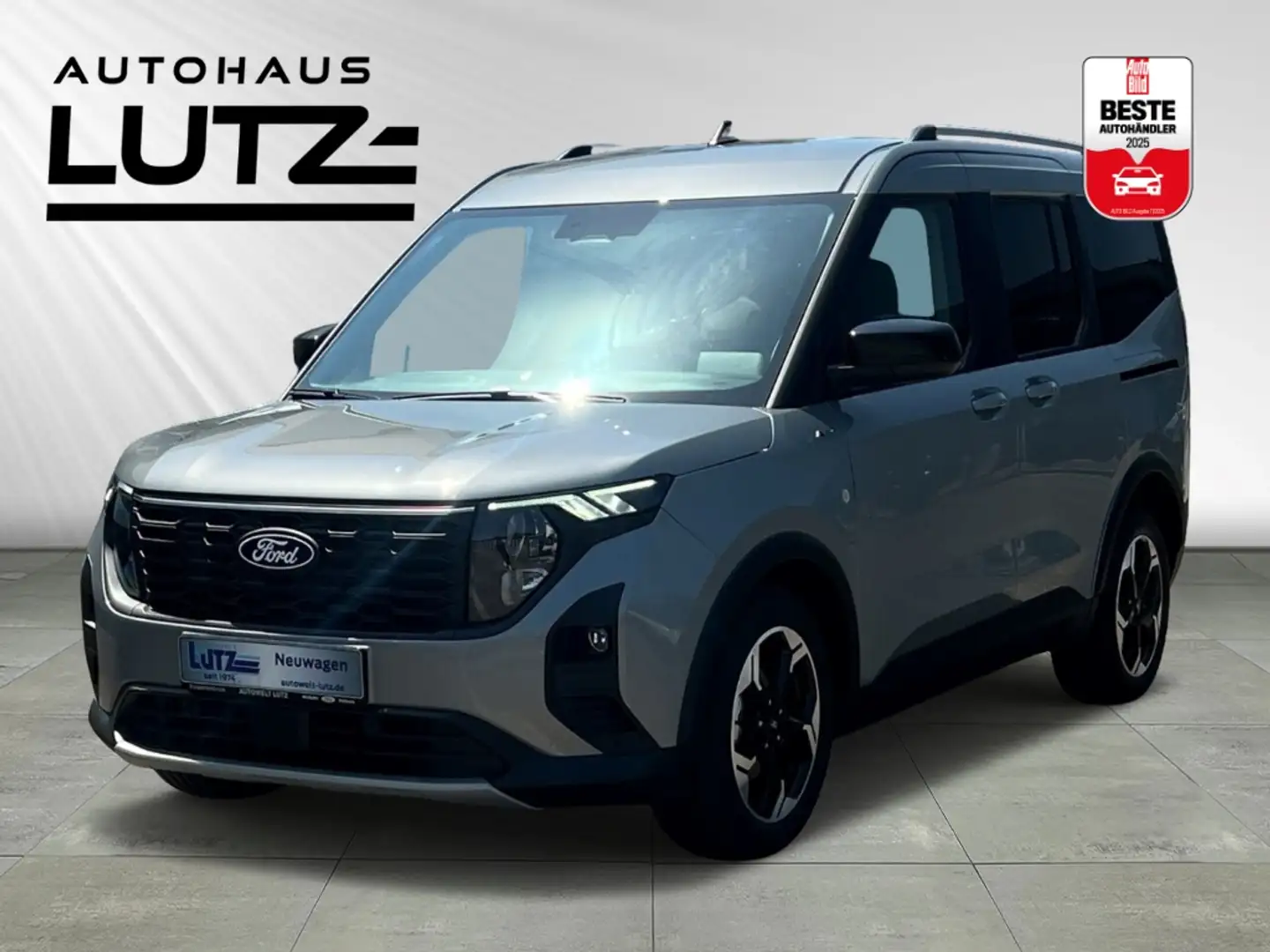 Ford Tourneo Courier Active ACTIVE 125PS Aut. *Tageszulassung* Silber - 1