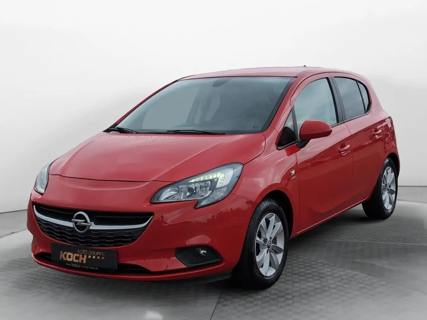 Opel Corsa E 1.4 Turbo Active Klima Rot - 2
