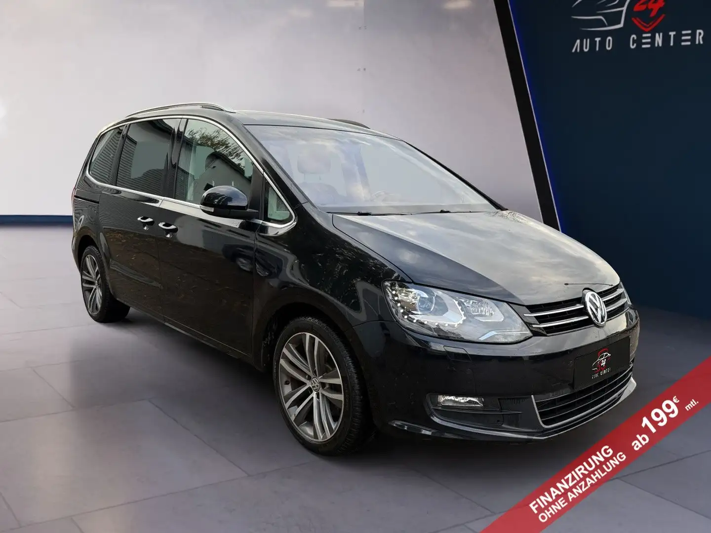 Volkswagen Sharan /Leder/Kamera/Bi-Xenon/135KW Noir - 1